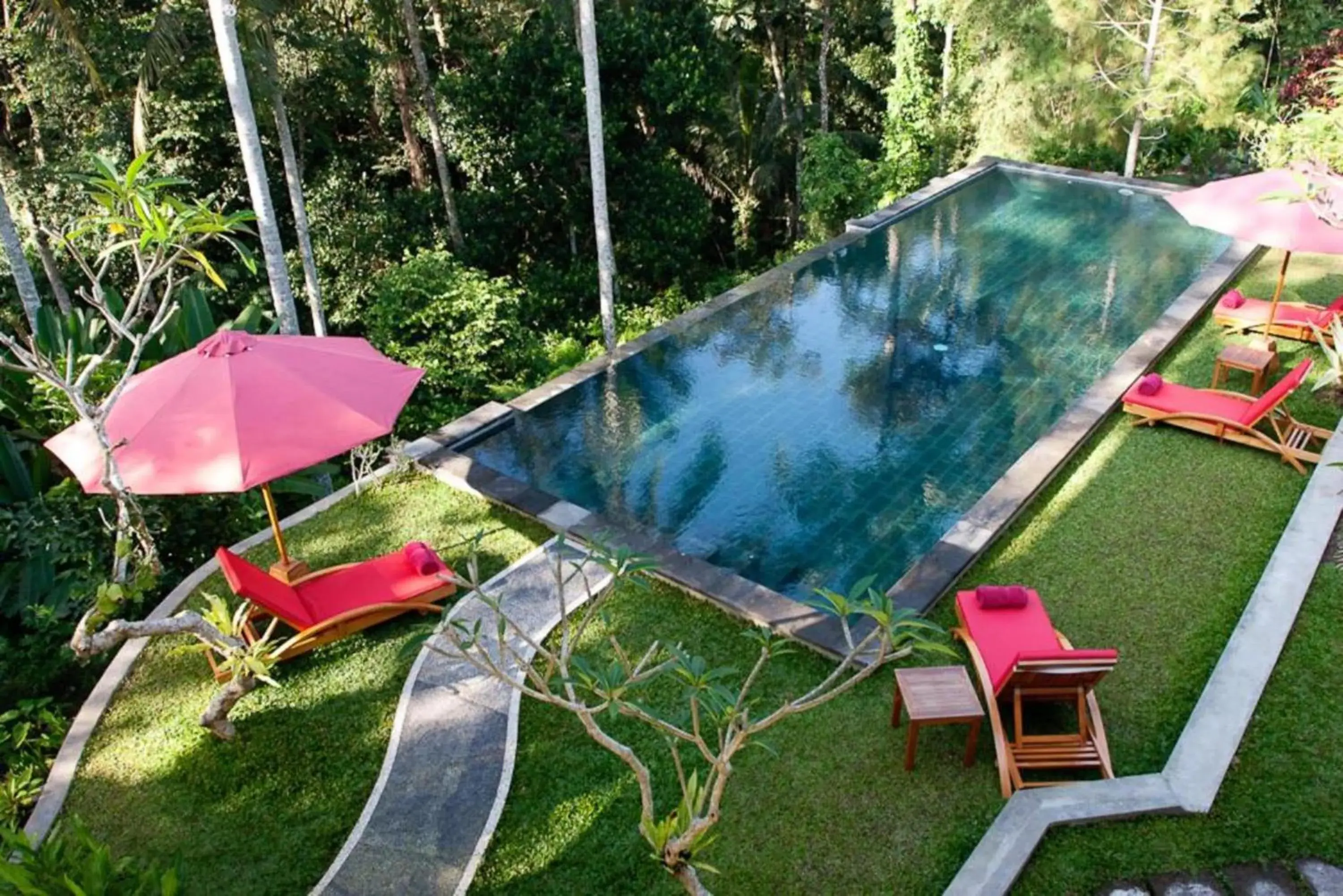 Day, Pool View in Suara Air Luxury Villa Ubud