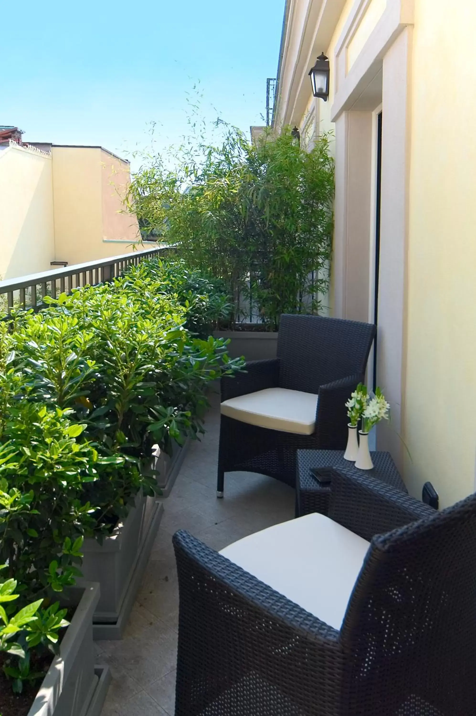 Balcony/Terrace in Hotel Manzoni