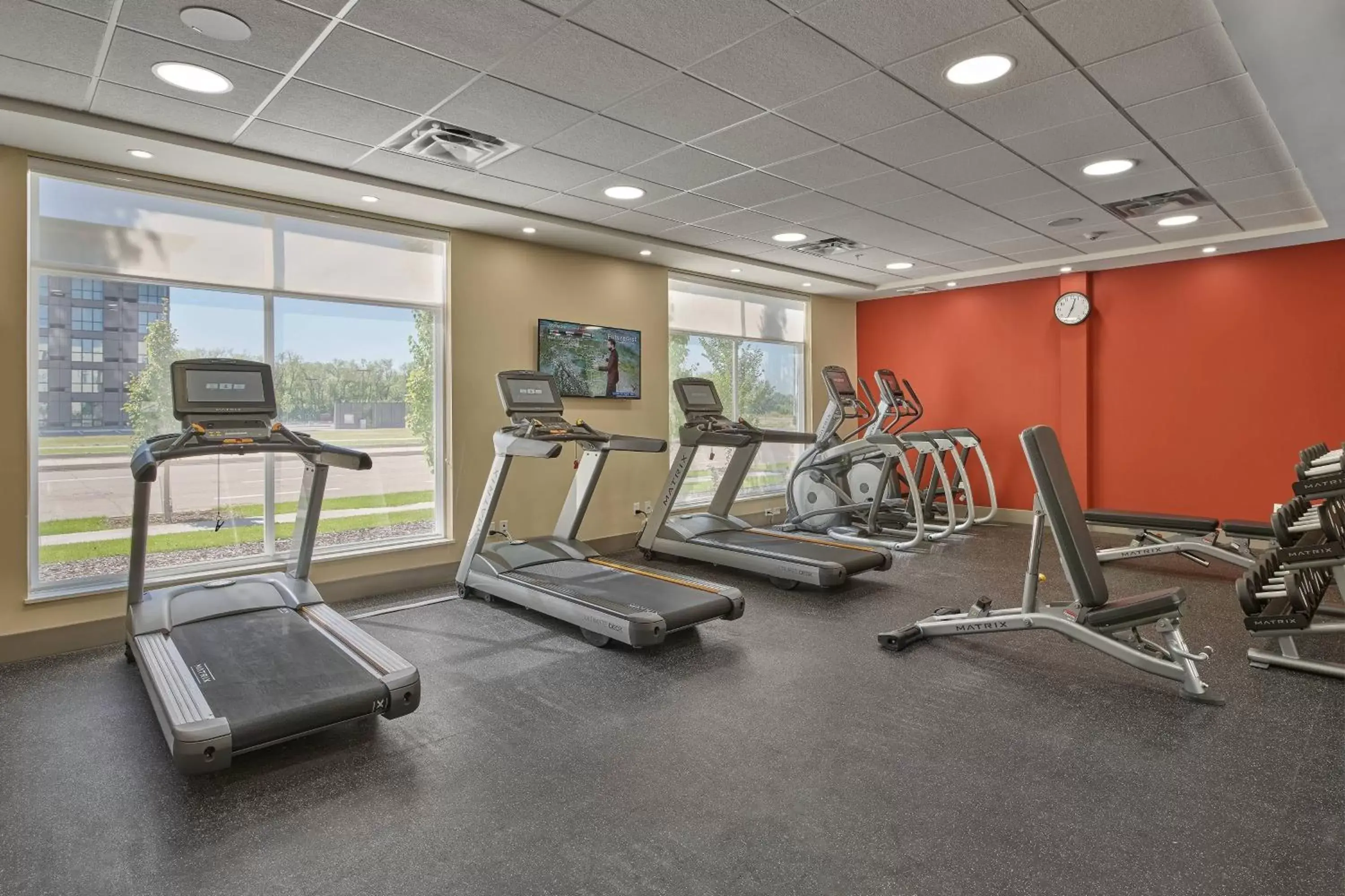 Fitness centre/facilities, Fitness Center/Facilities in TownePlace Suites by Marriott Edmonton Sherwood Park