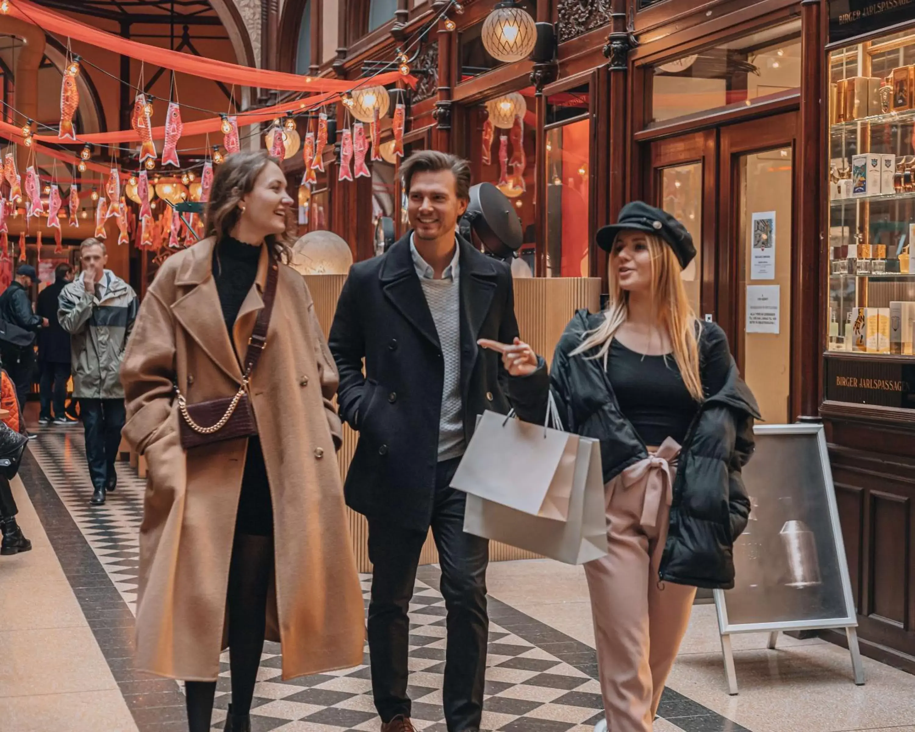 group of guests in Story Hotel Riddargatan, part of JdV by Hyatt