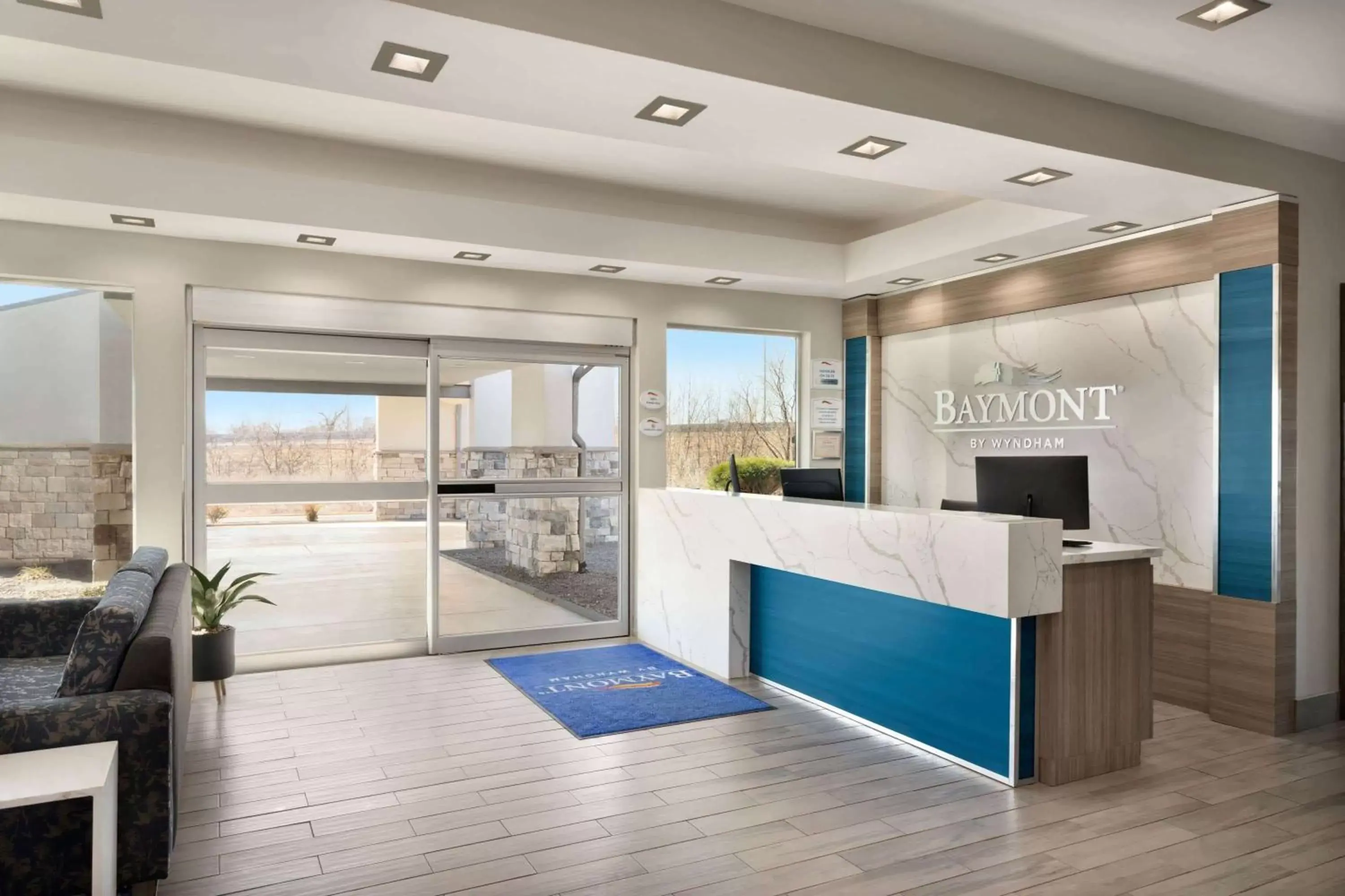 Lobby or reception, Lobby/Reception in Baymont Inn & Suites Shawnee