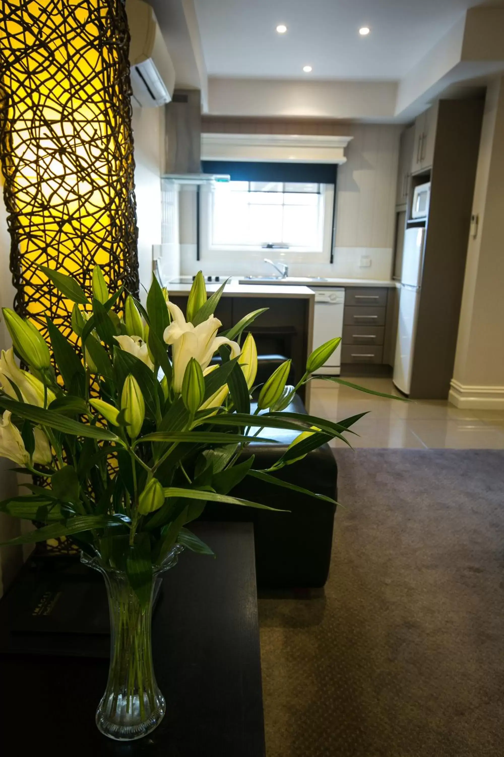 Living room in Gallery Apartments