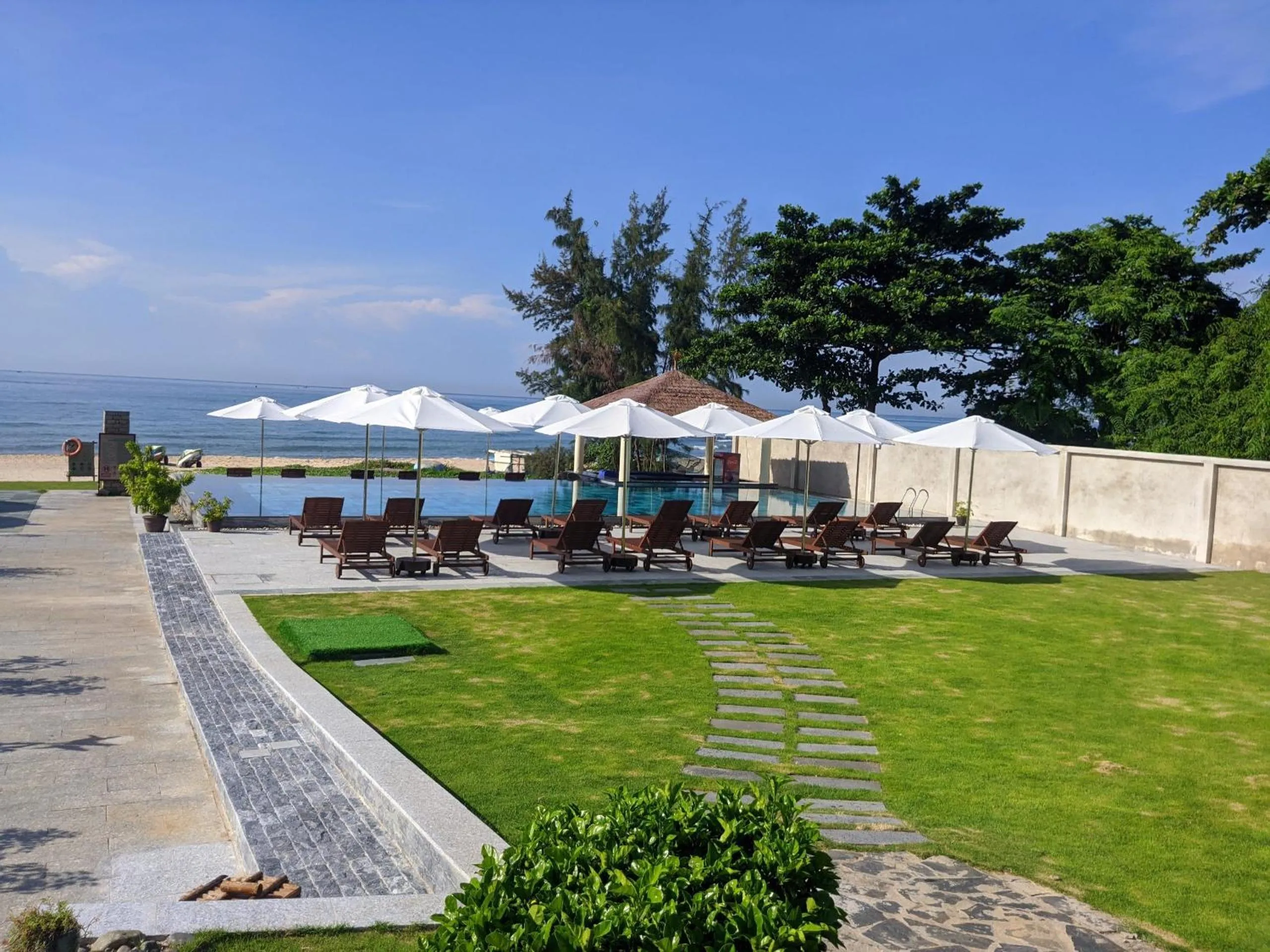 Sea view in Aroma Beach Resort and Spa