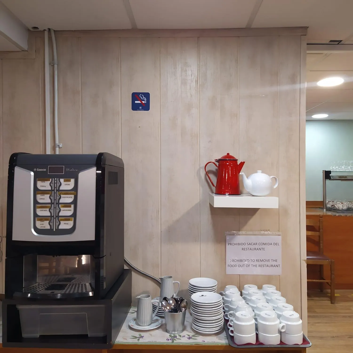 Breakfast in Hotel Comapedrosa