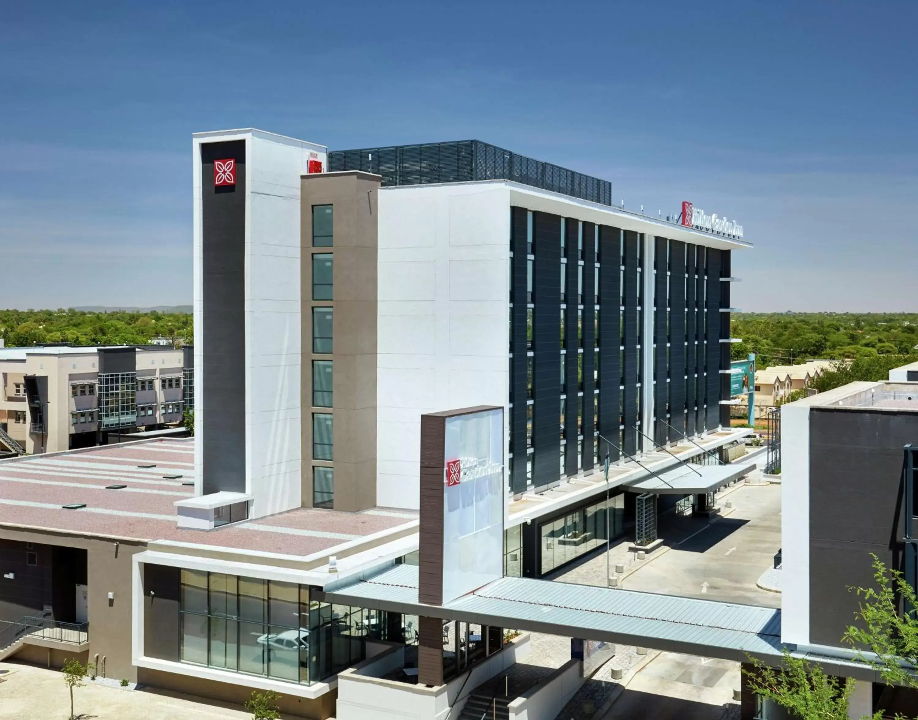Property building in Hilton Garden Inn Gaborone, Botswana Property building in Hilton Garden Inn Gaborone, Botswana