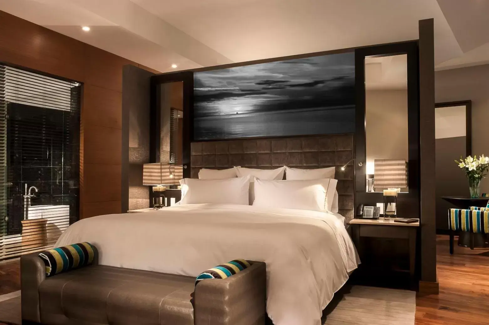 Photo of the whole room, Bed in Live Aqua Urban Resort Mexico