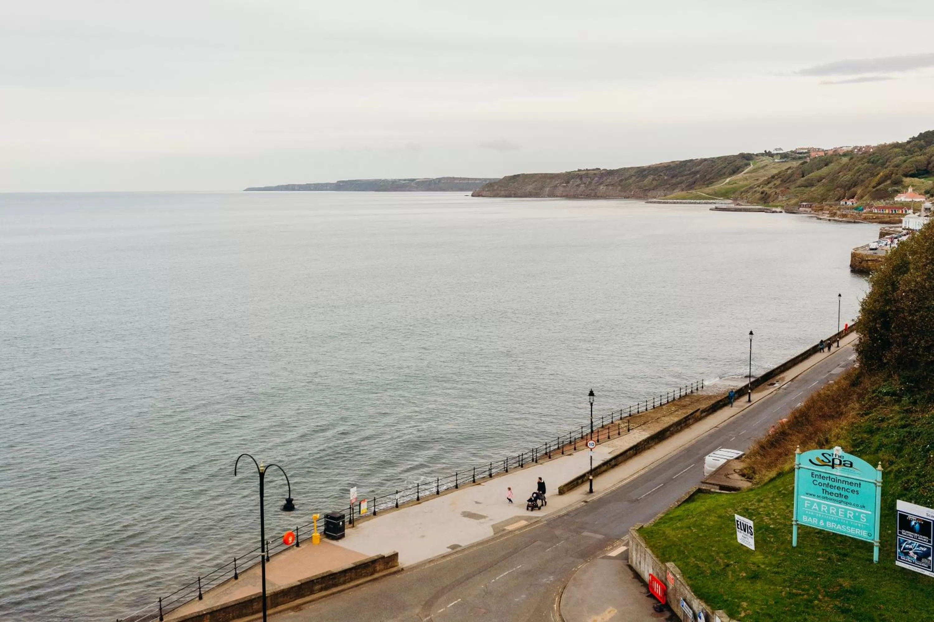 Sea view in Crown Spa Hotel Scarborough by Compass Hospitality