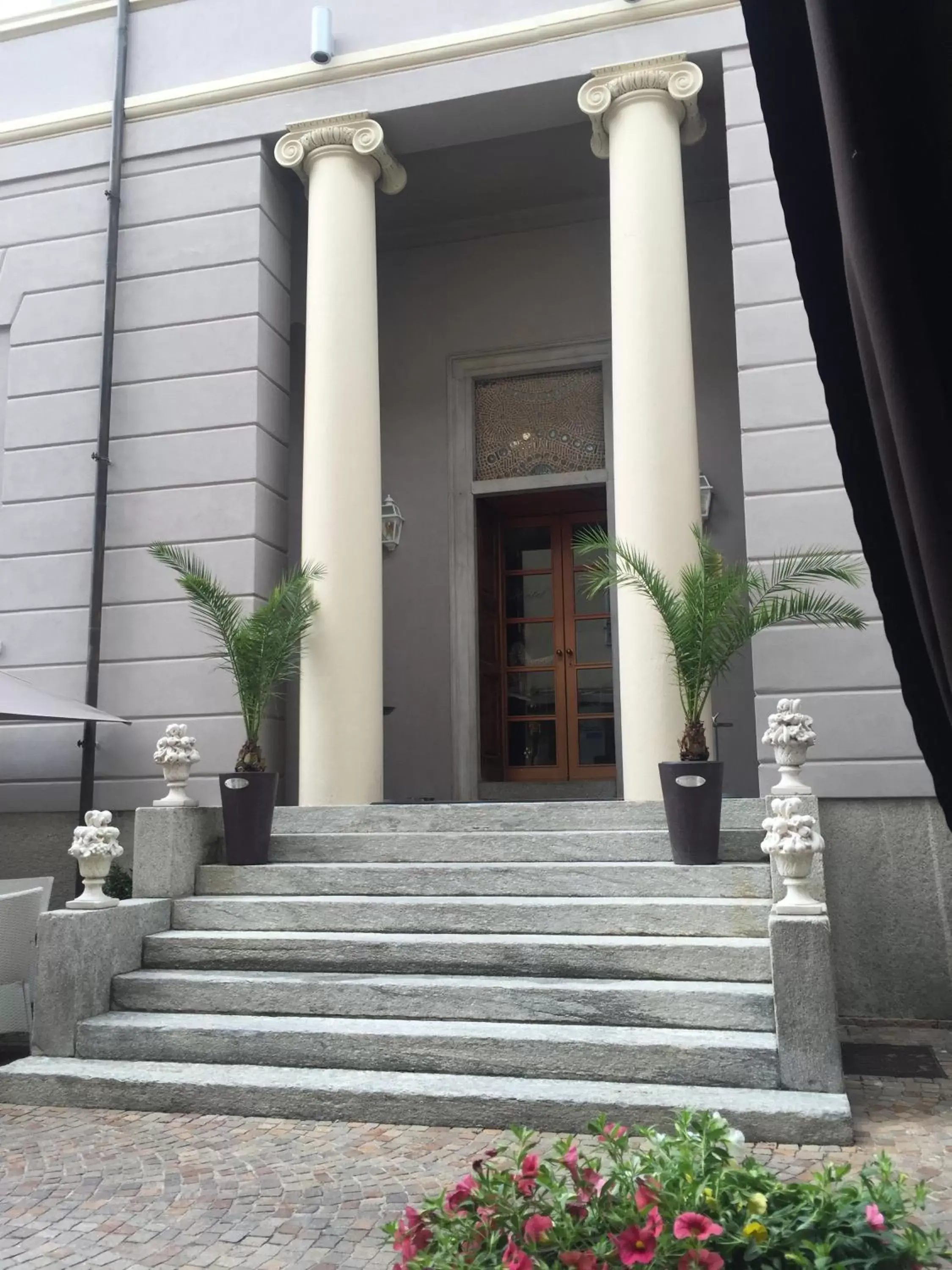 Facade/entrance in Hotel Europa Varese