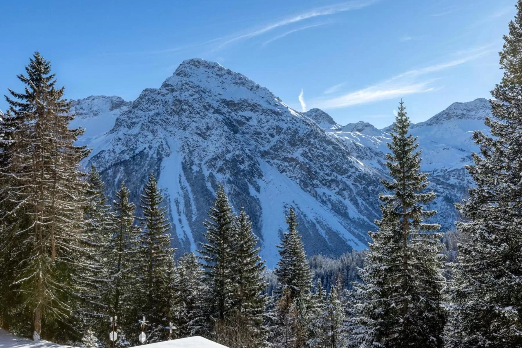 Natural landscape in Blatter's Arosa Hotel & Bella Vista SPA