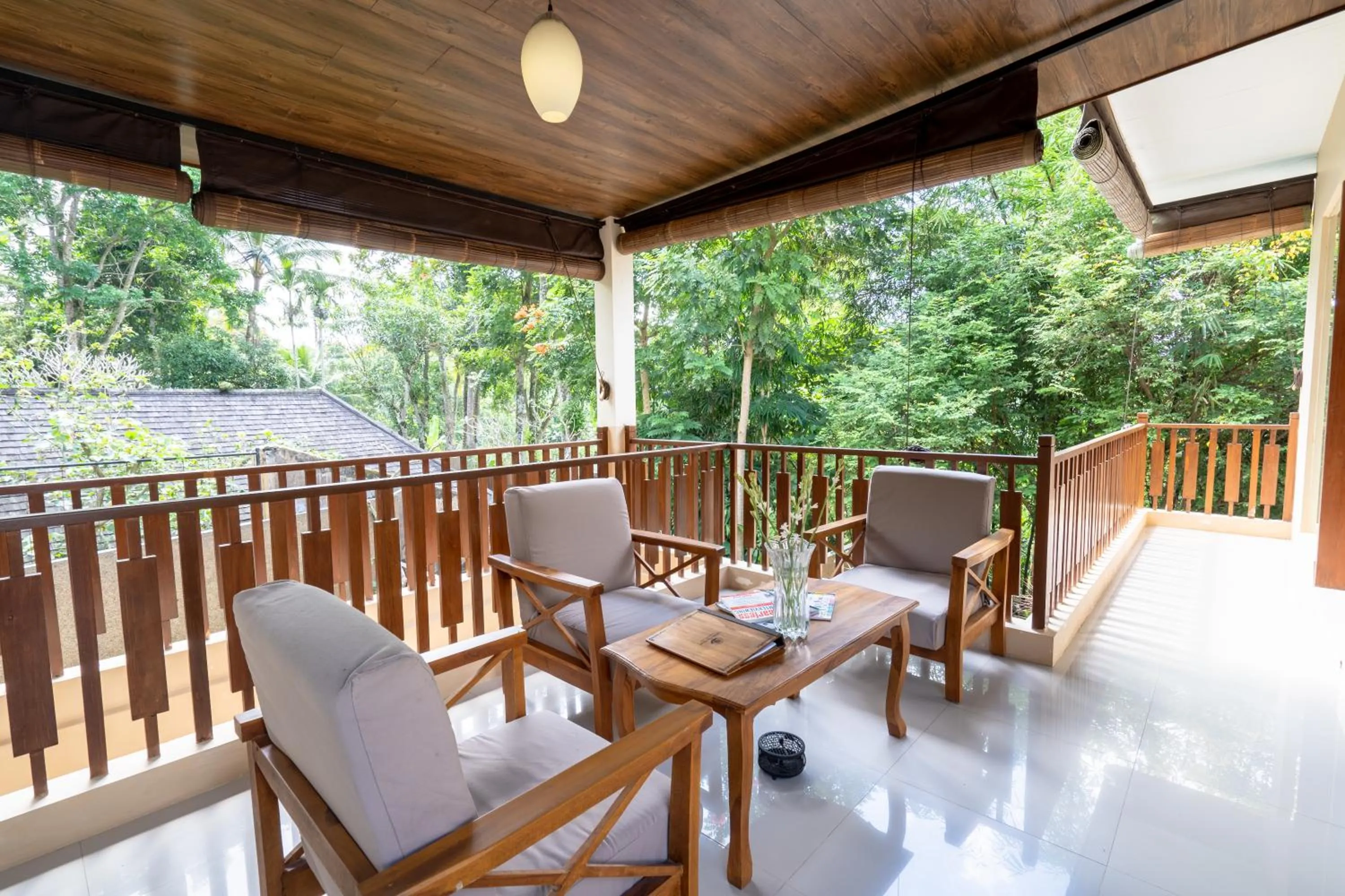 Balcony/Terrace in Ashoka Tree Resort at Tanggayuda