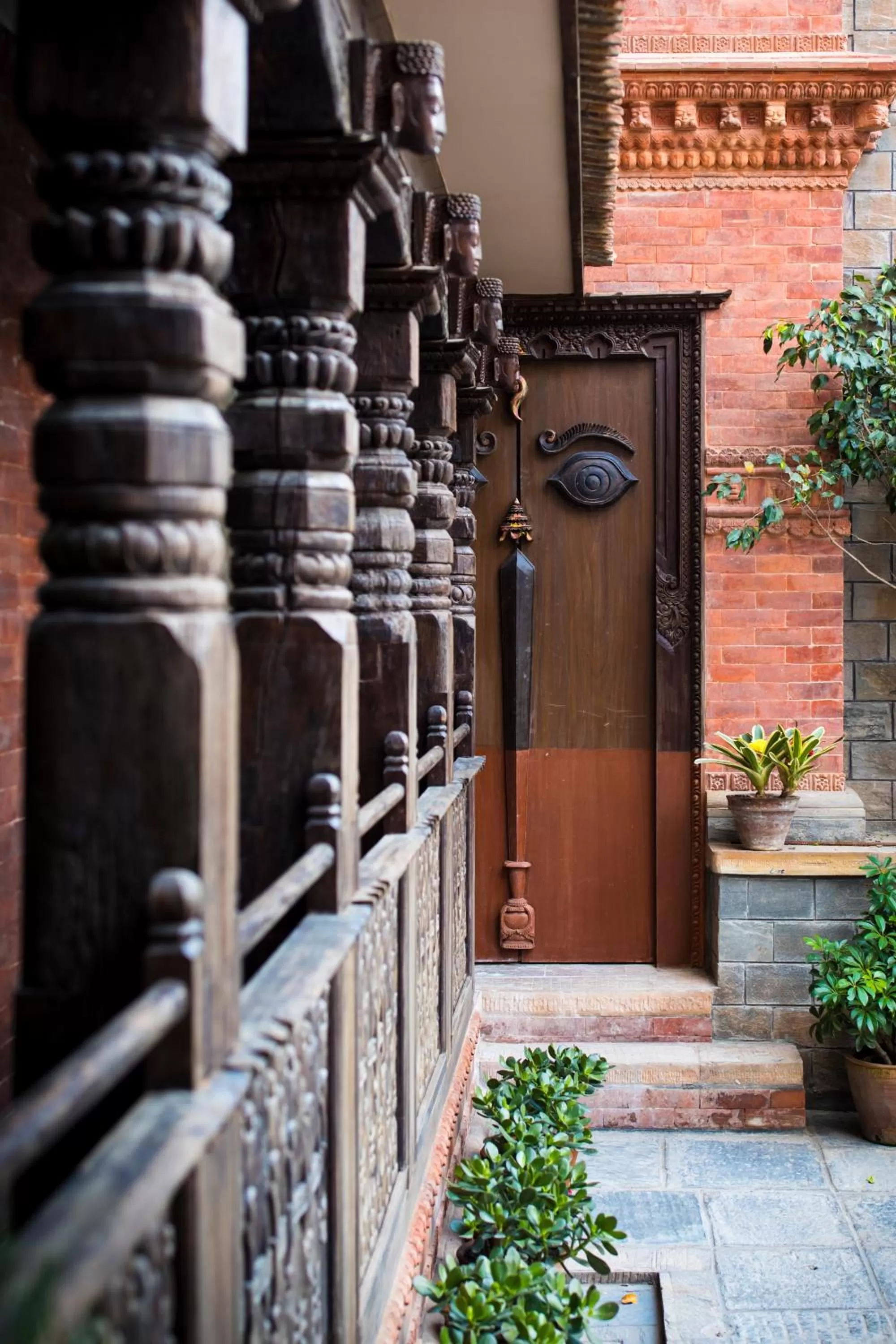 Garden in Hotel Manaslu