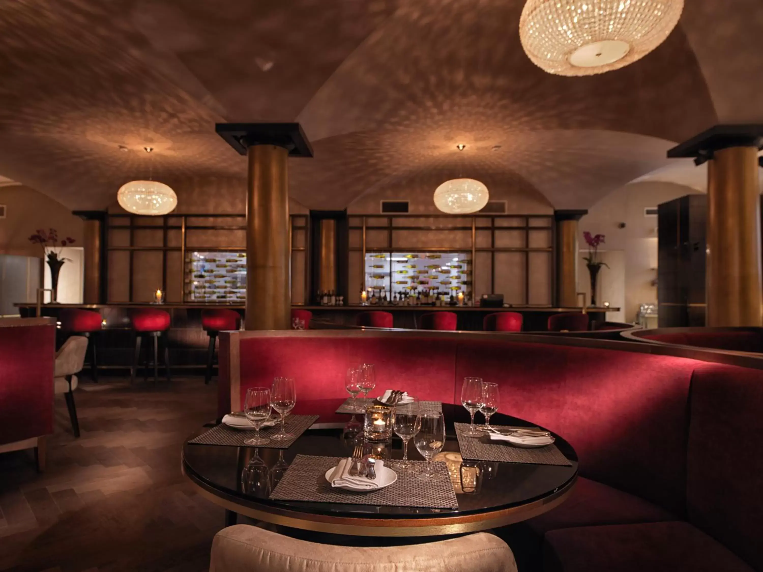 Lounge or bar, Restaurant/Places to Eat in Malmaison Glasgow