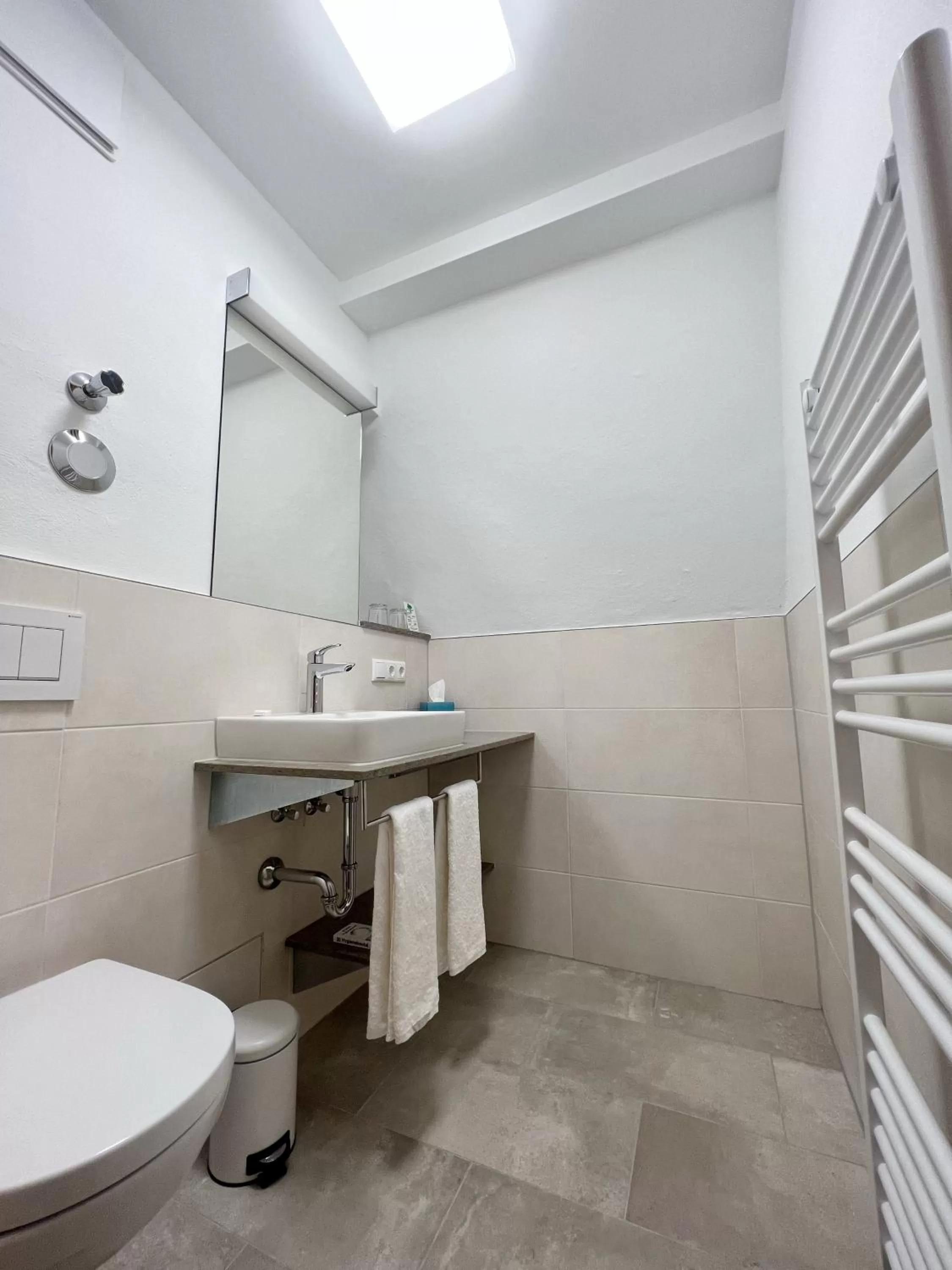 Toilet in Hotel Prinz