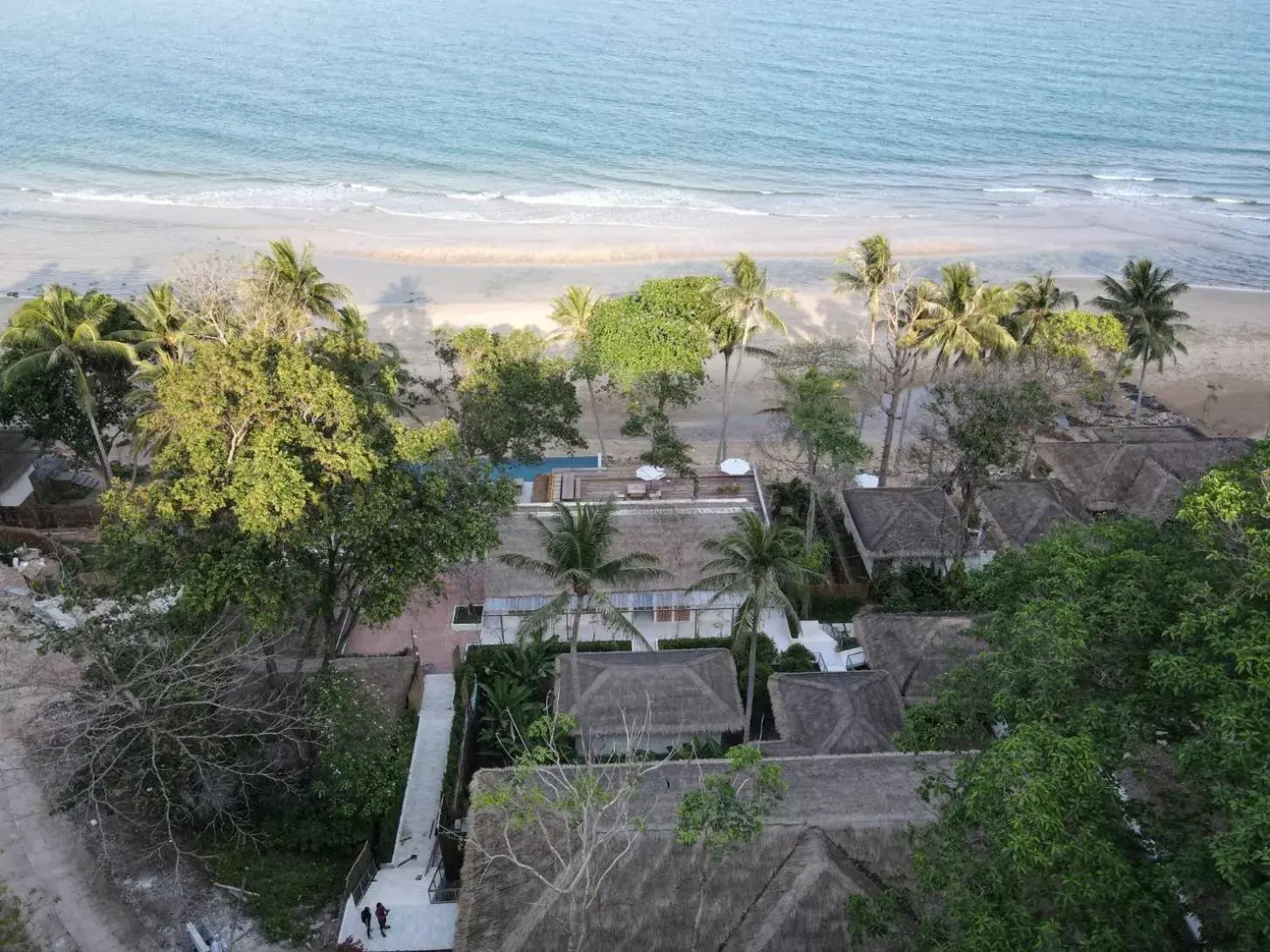 Bird's-eye View in The Nest Private Beach Resort