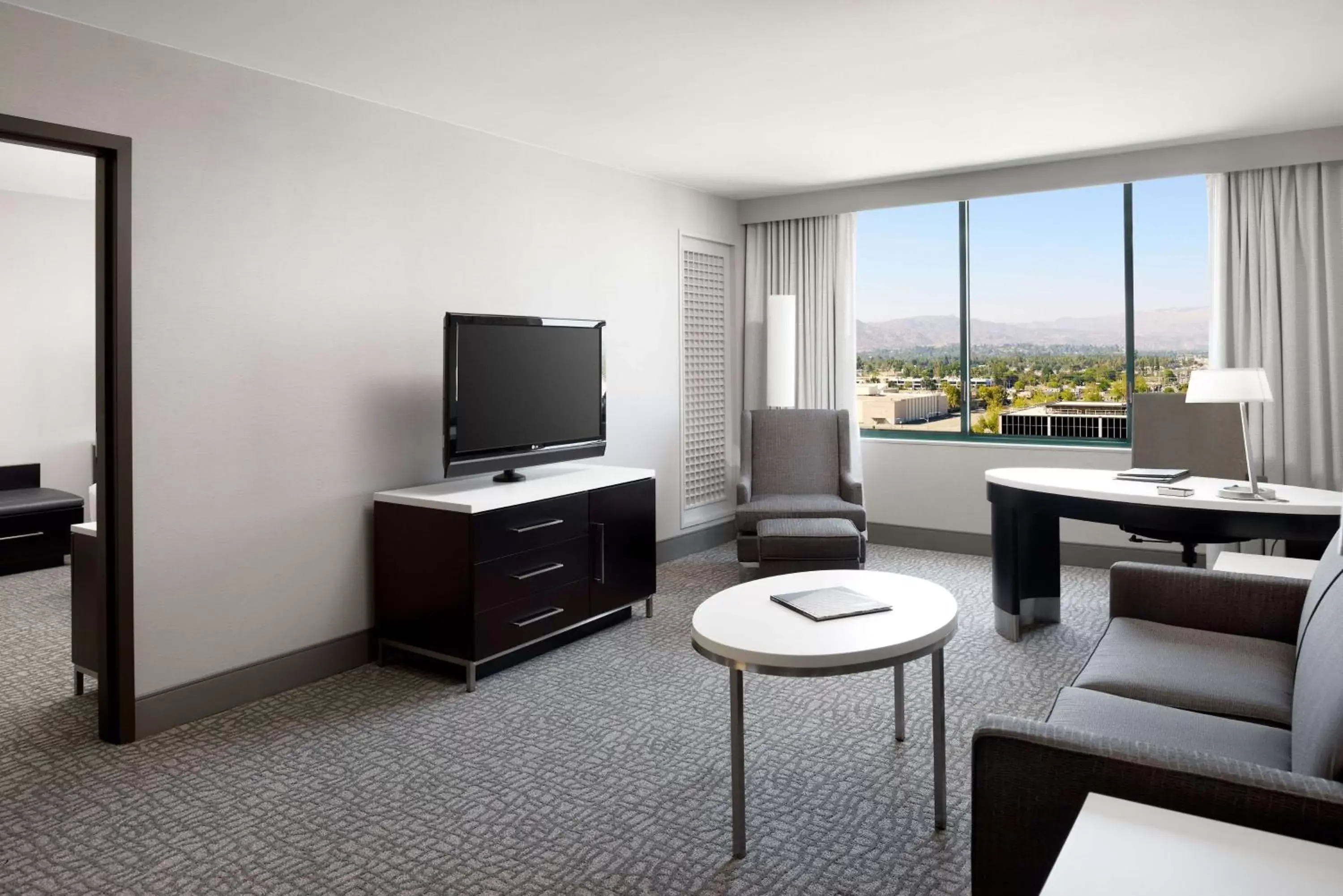 Living room, Seating Area in Hilton Woodland Hills/ Los Angeles