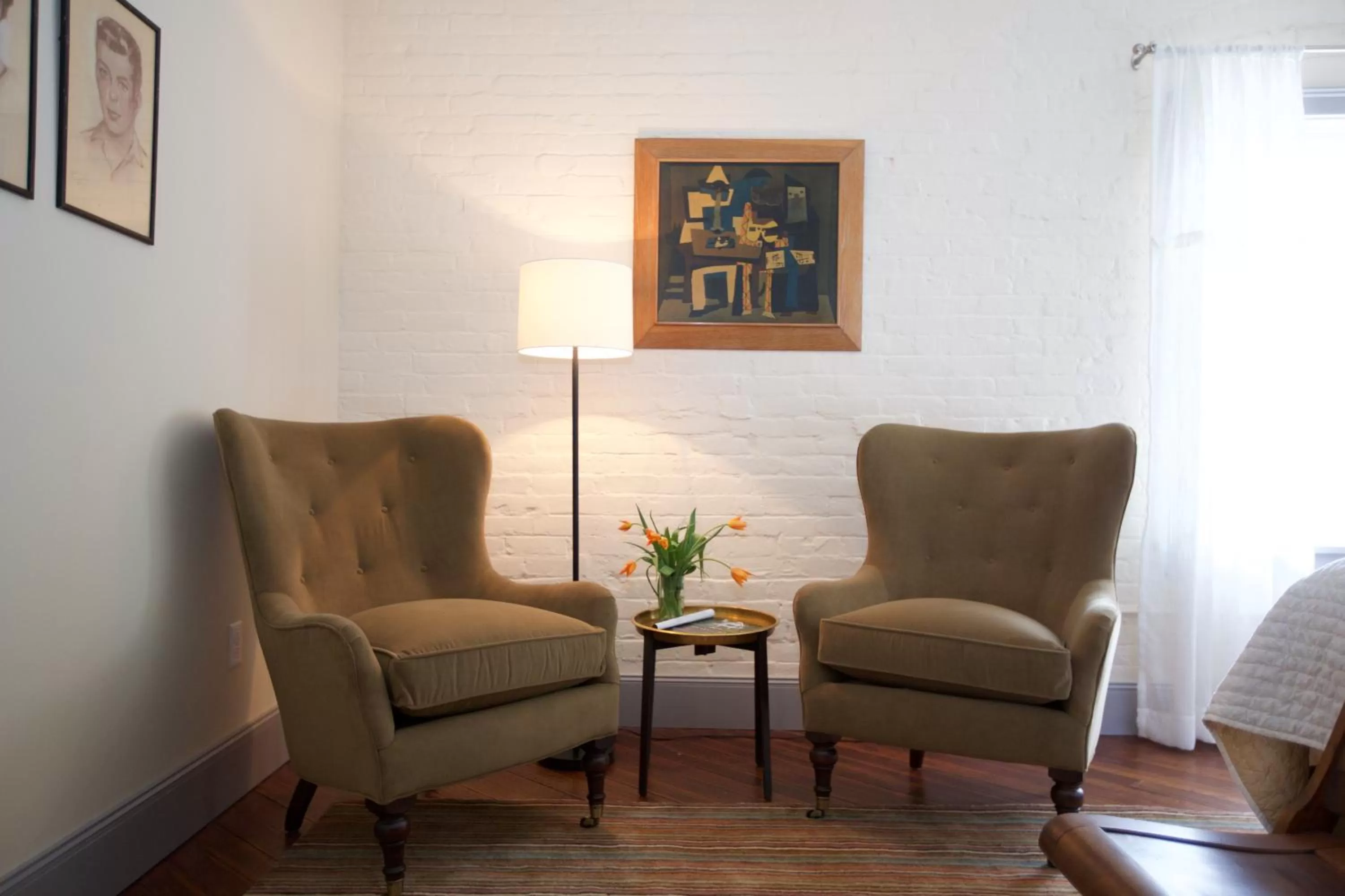 Seating area in Hotel on North