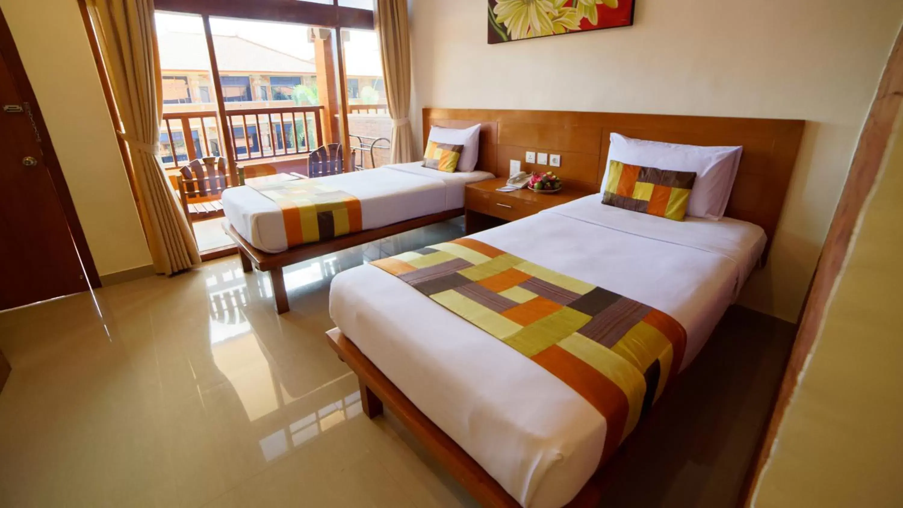 Bedroom, Bed in Wina Holiday Villa Kuta Bali
