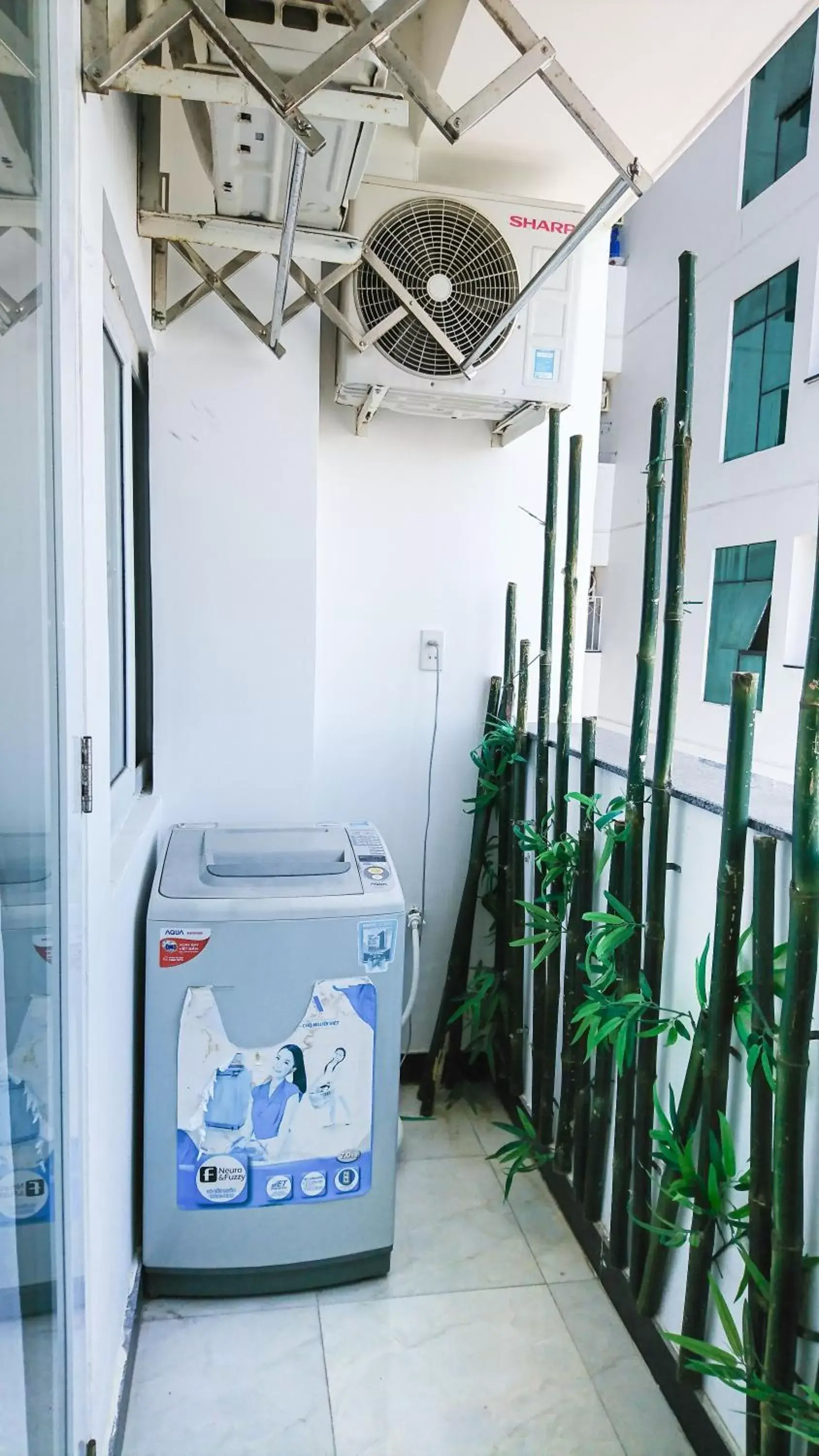 washing machine in Gold Ocean Apartment