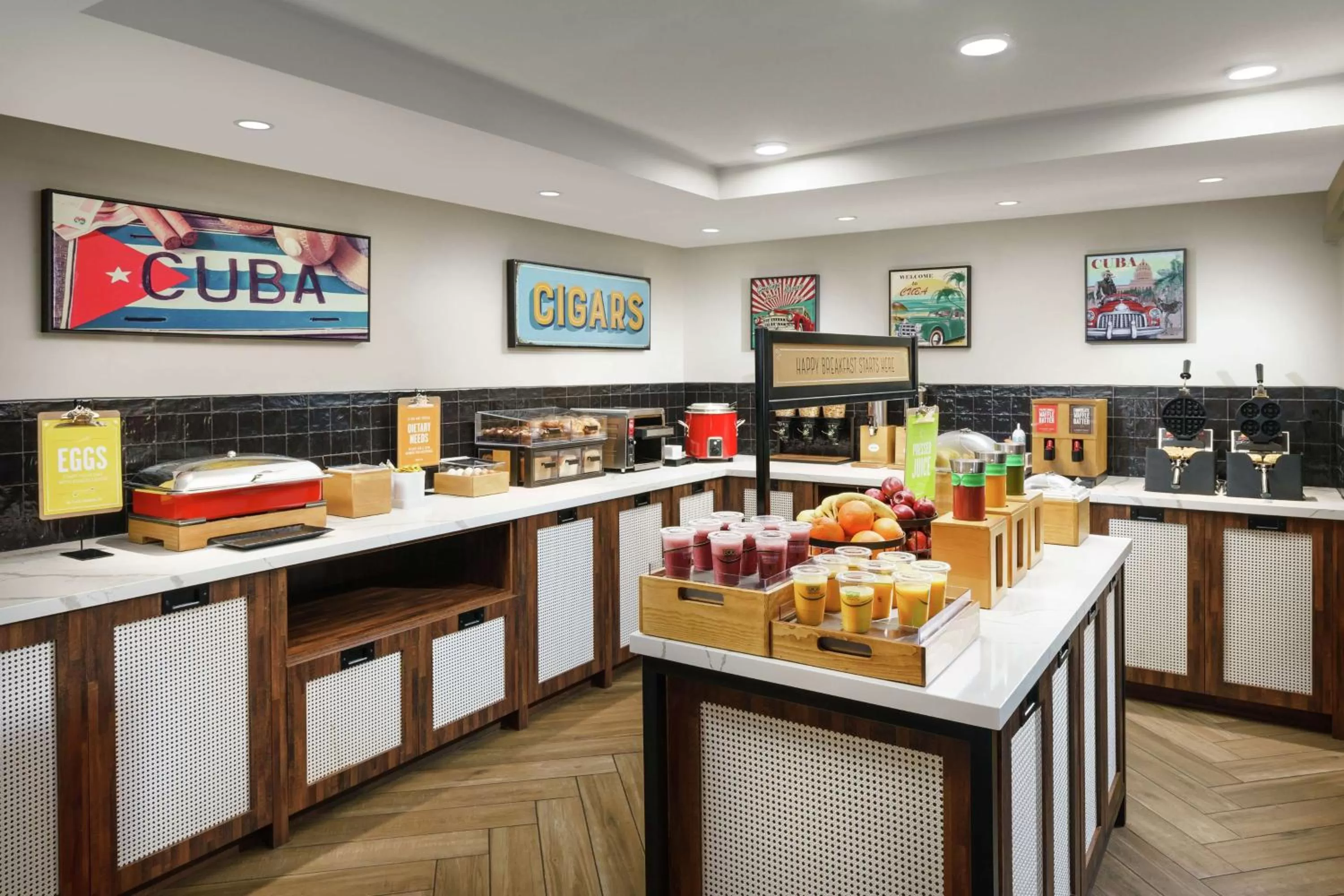 Breakfast in Hampton Inn Key West FL