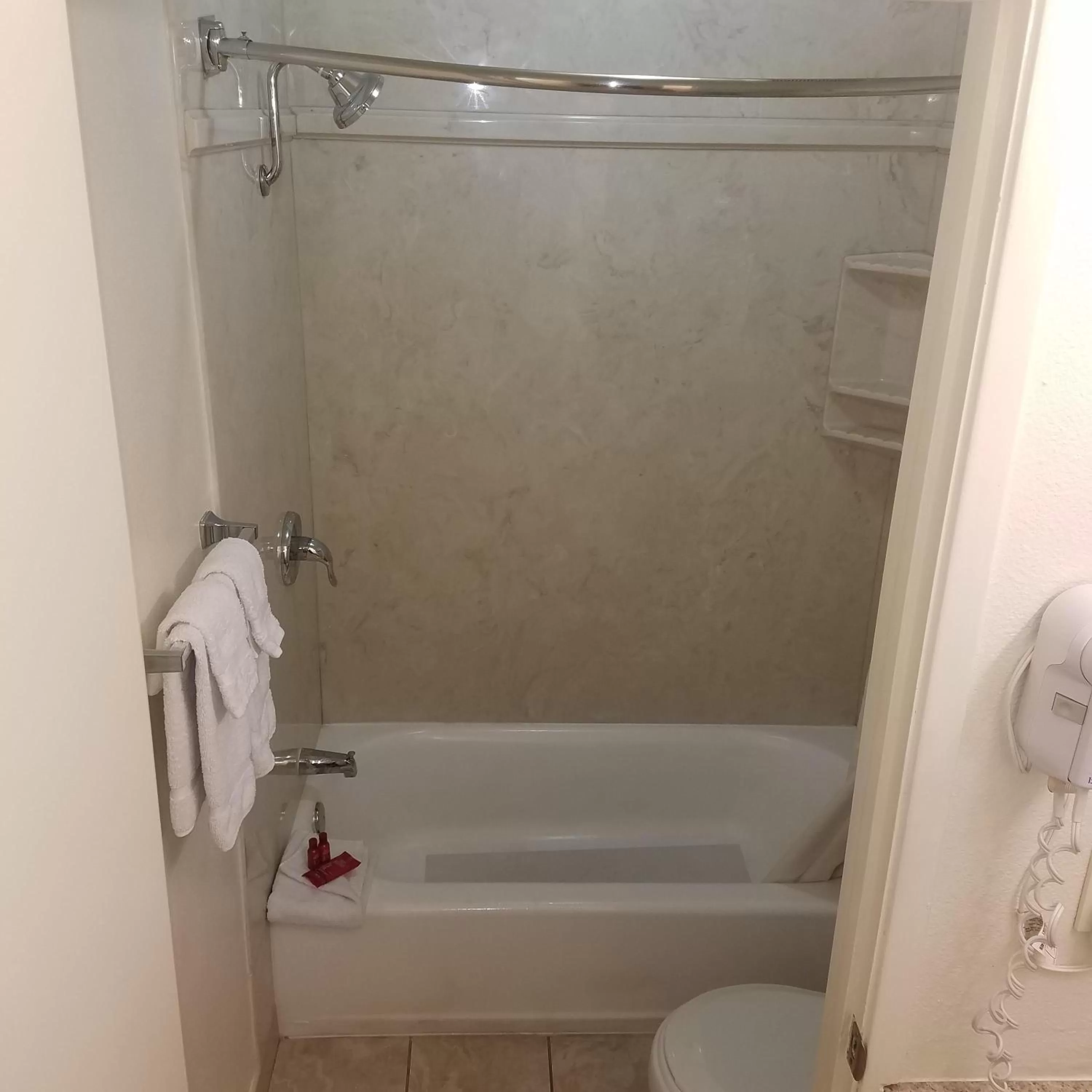 Bathroom in SureStay Hotel by Best Western Hollister