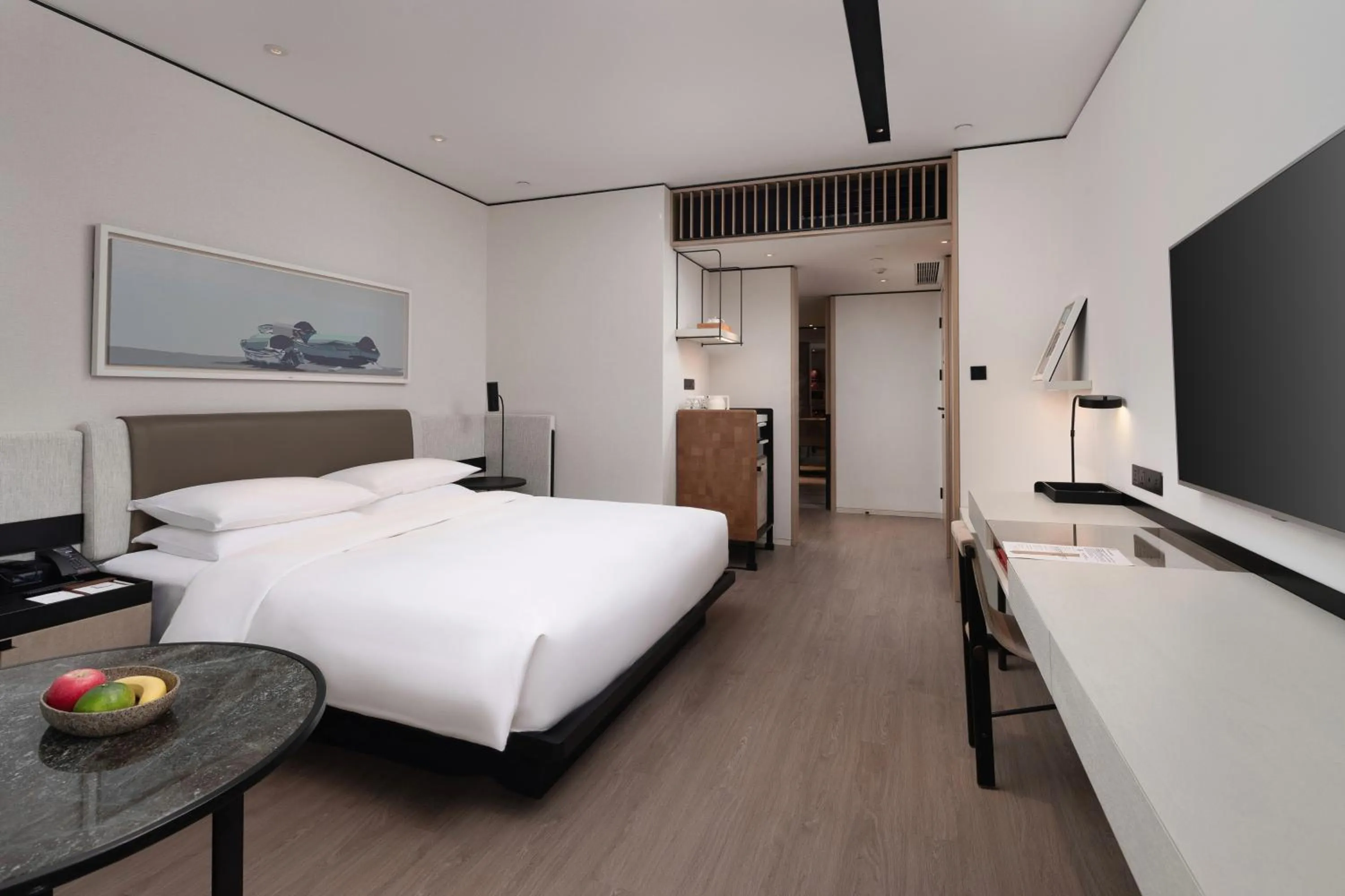 Photo of the whole room, Bed in THE MUMIAN HOTEL Shenzhen luohu