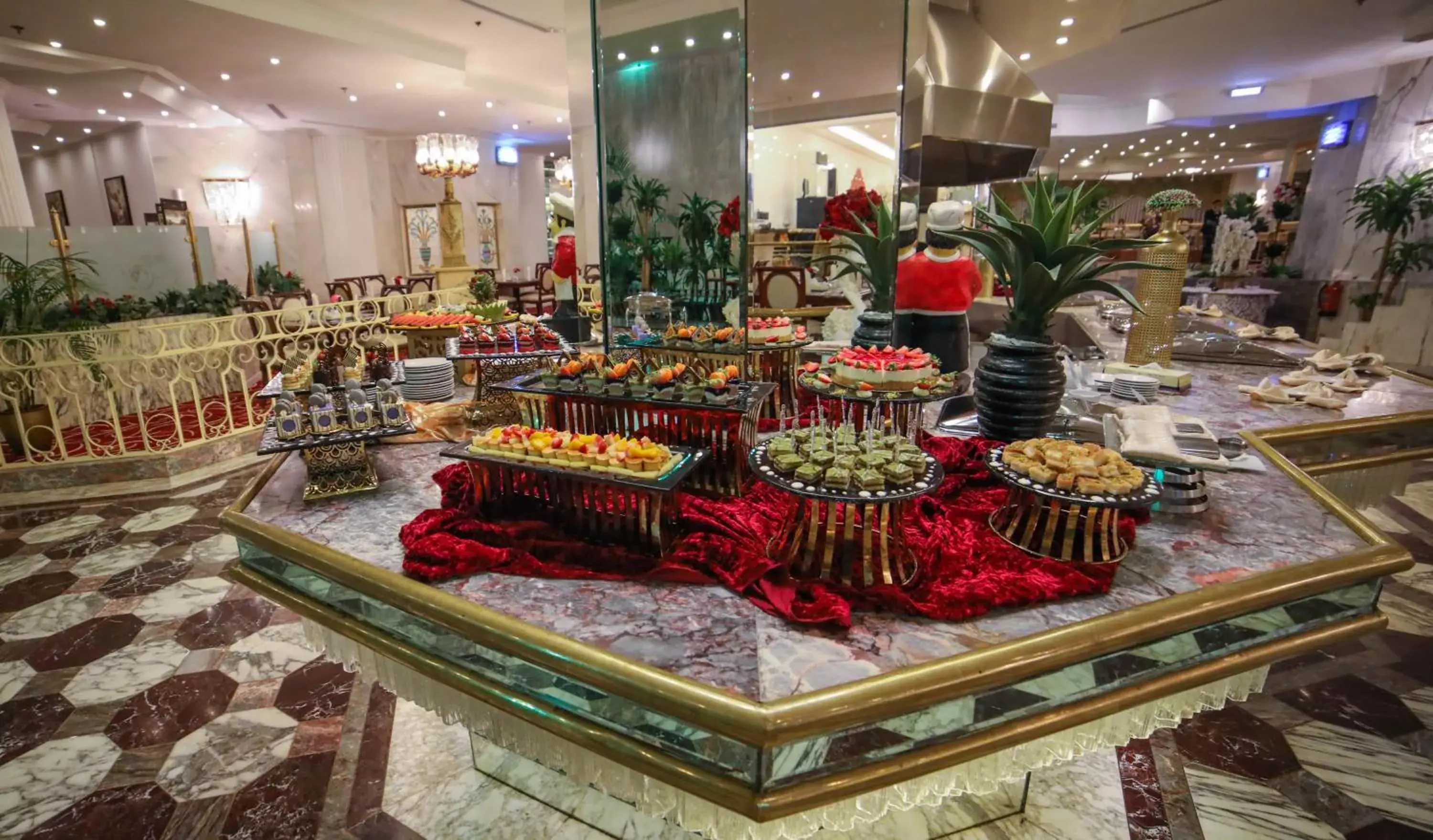 Food and drinks in Casablanca Hotel Jeddah