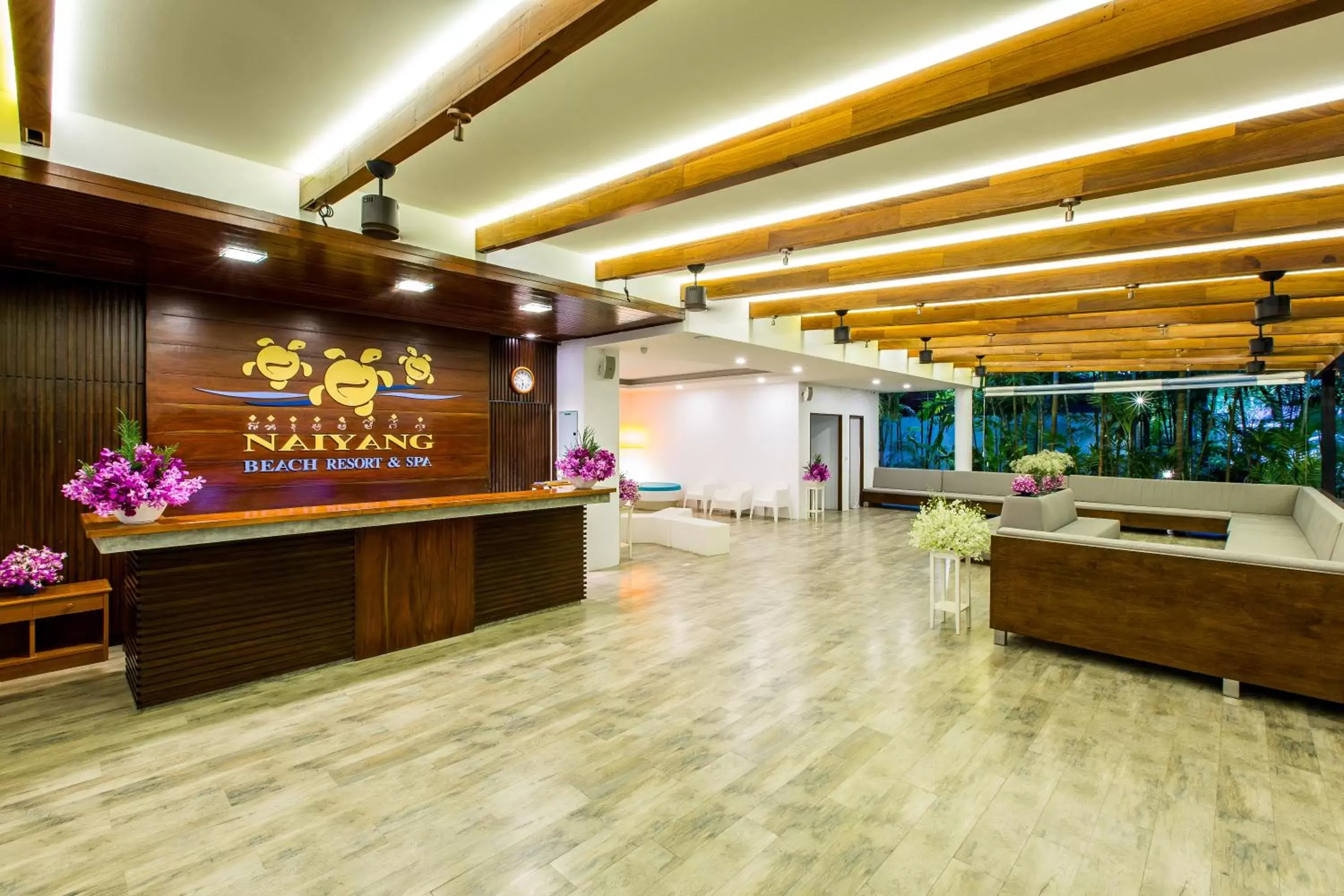 Lobby or reception in Nai Yang Beach Resort and Spa Lobby or reception in Nai Yang Beach Resort and Spa