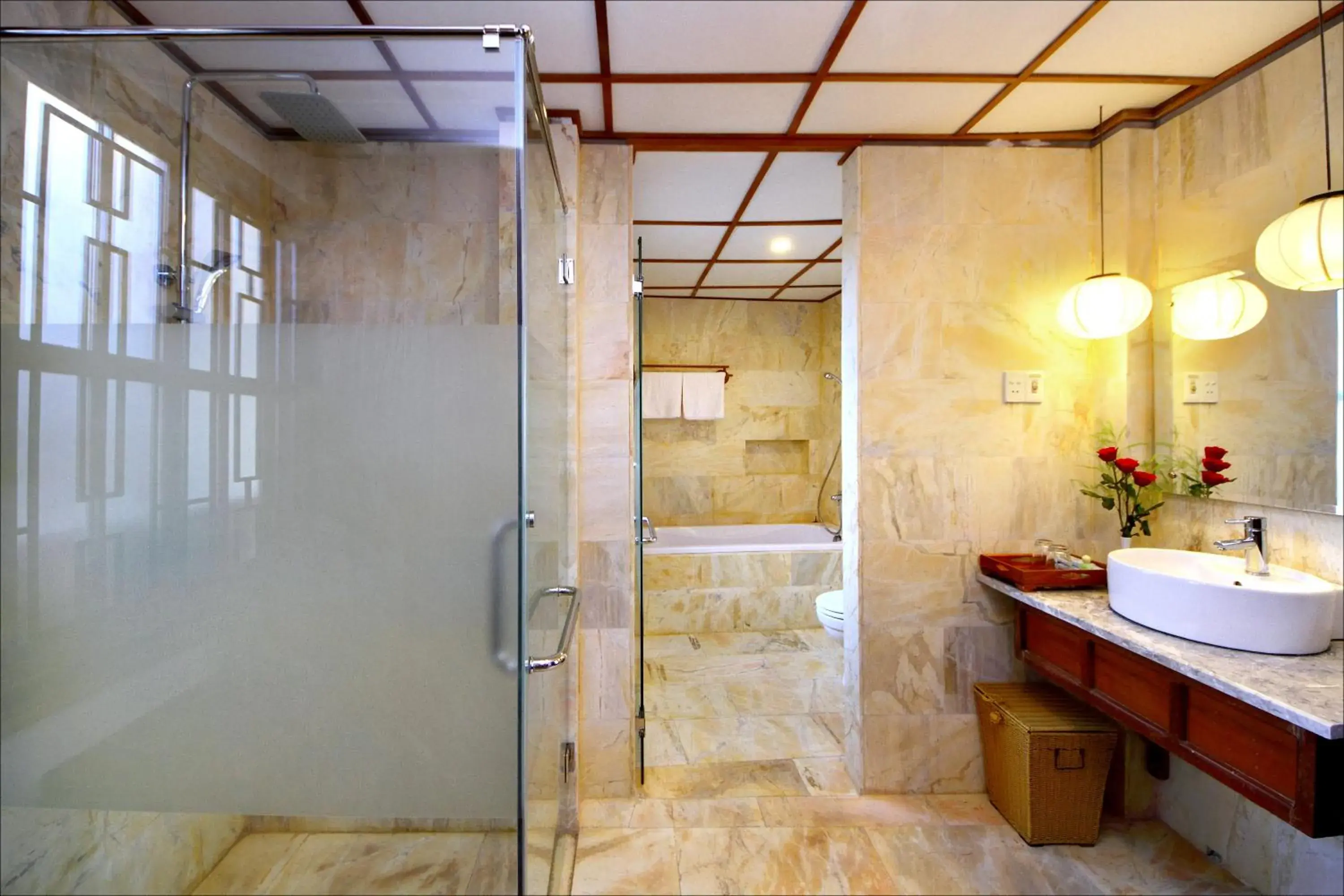 Bathroom in Thanh Van 1 Hotel