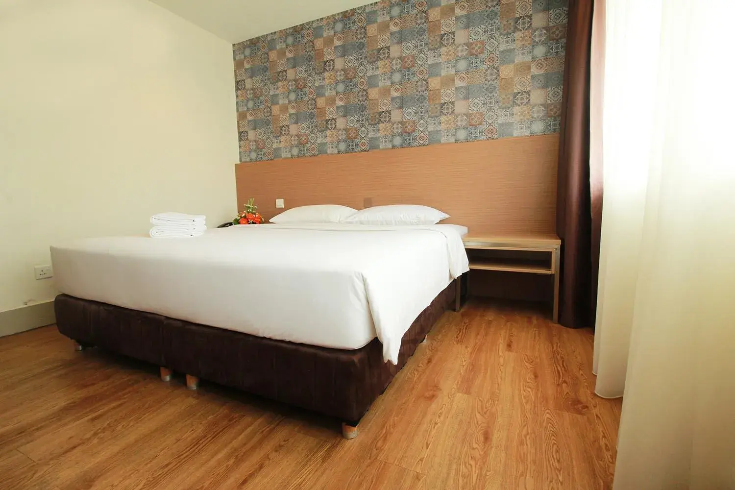 Bed in Hotel Pudu Plaza Kuala Lumpur