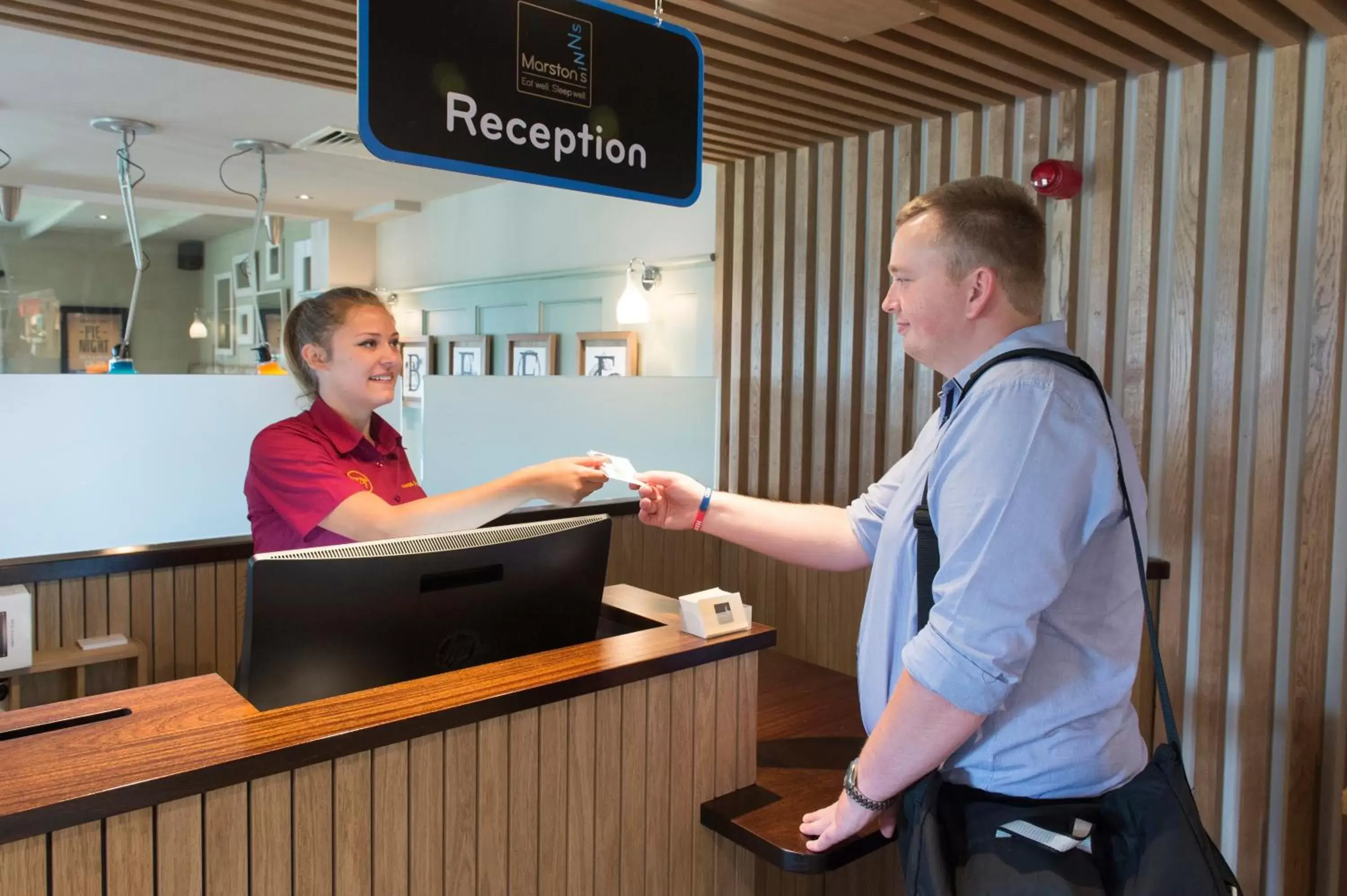 Lobby or reception in Kings Chamber, Doncaster by Marston's Inns