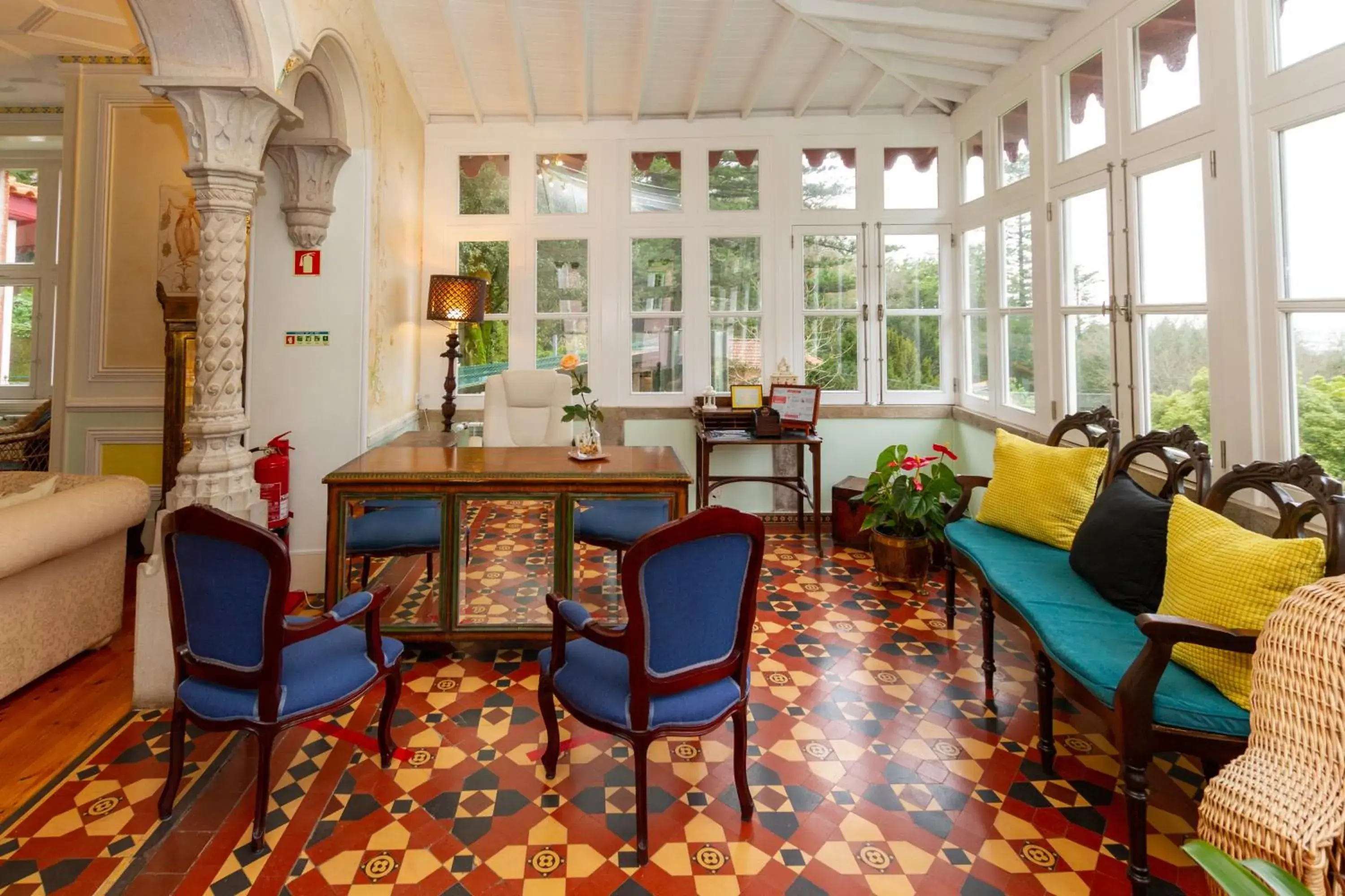 Lobby or reception, Seating Area in Quinta Das Murtas