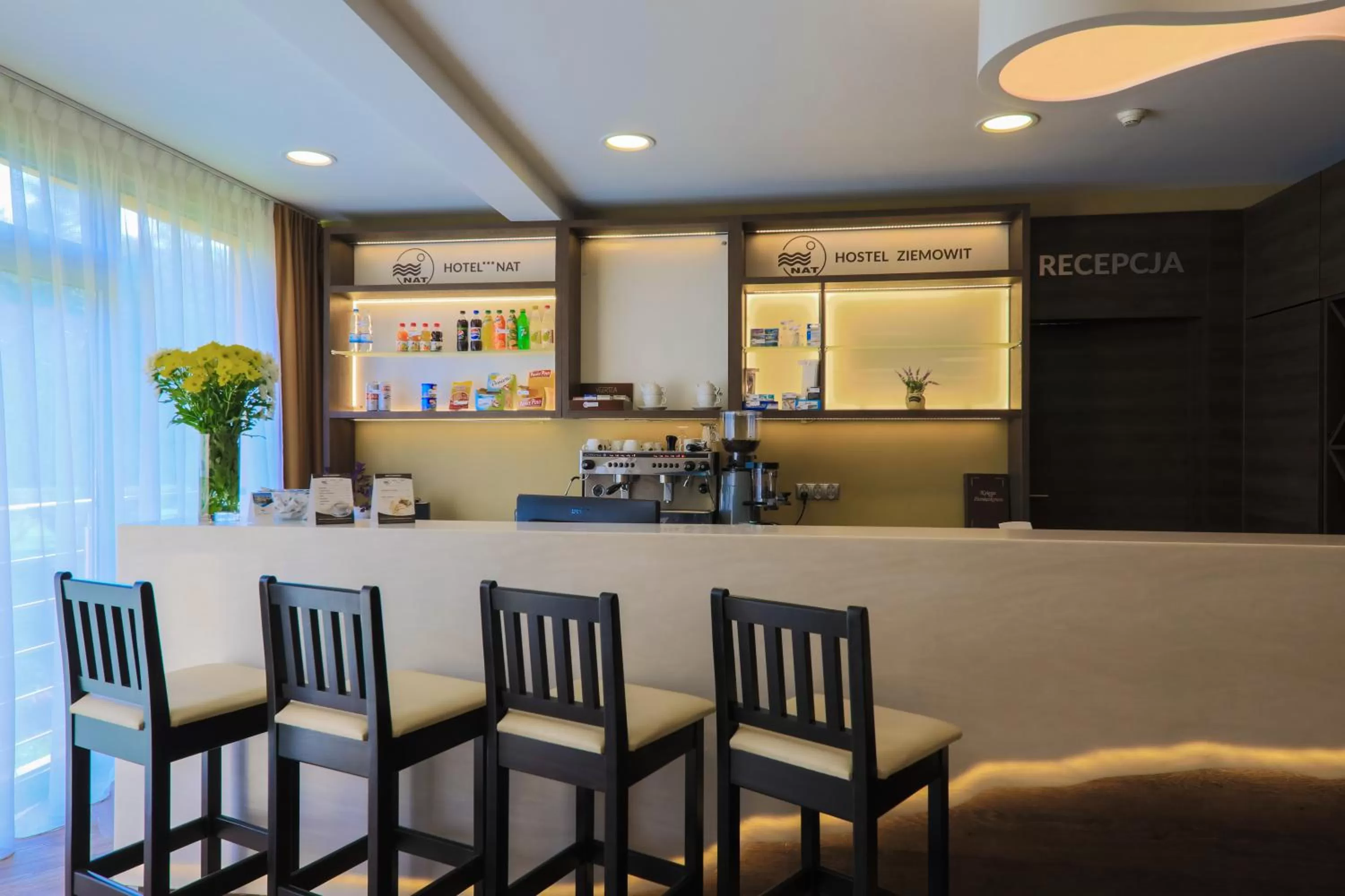 Lobby or reception in Hotel *** NAT Ustroń