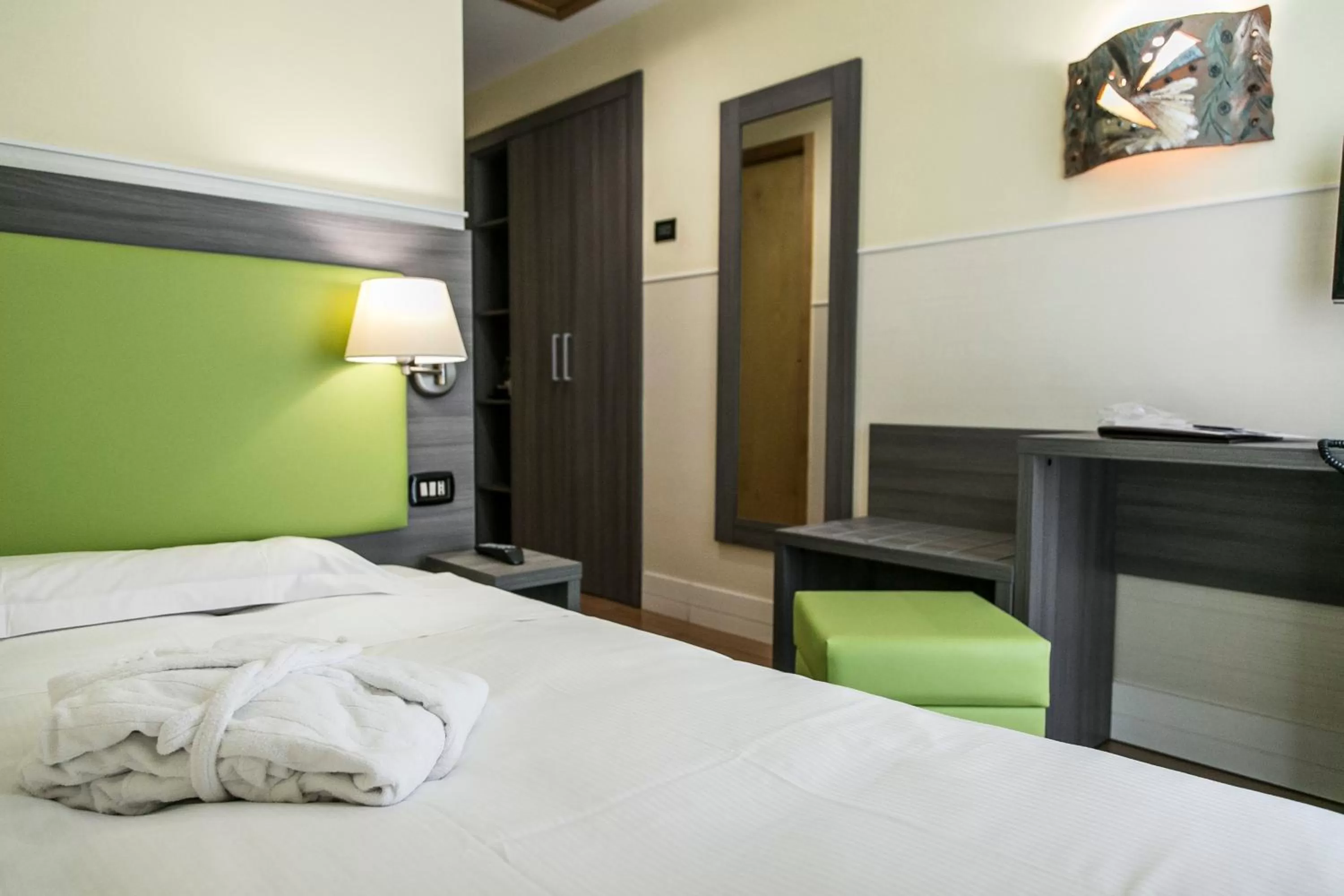 Bedroom, Bed in Hotel Aphrodite