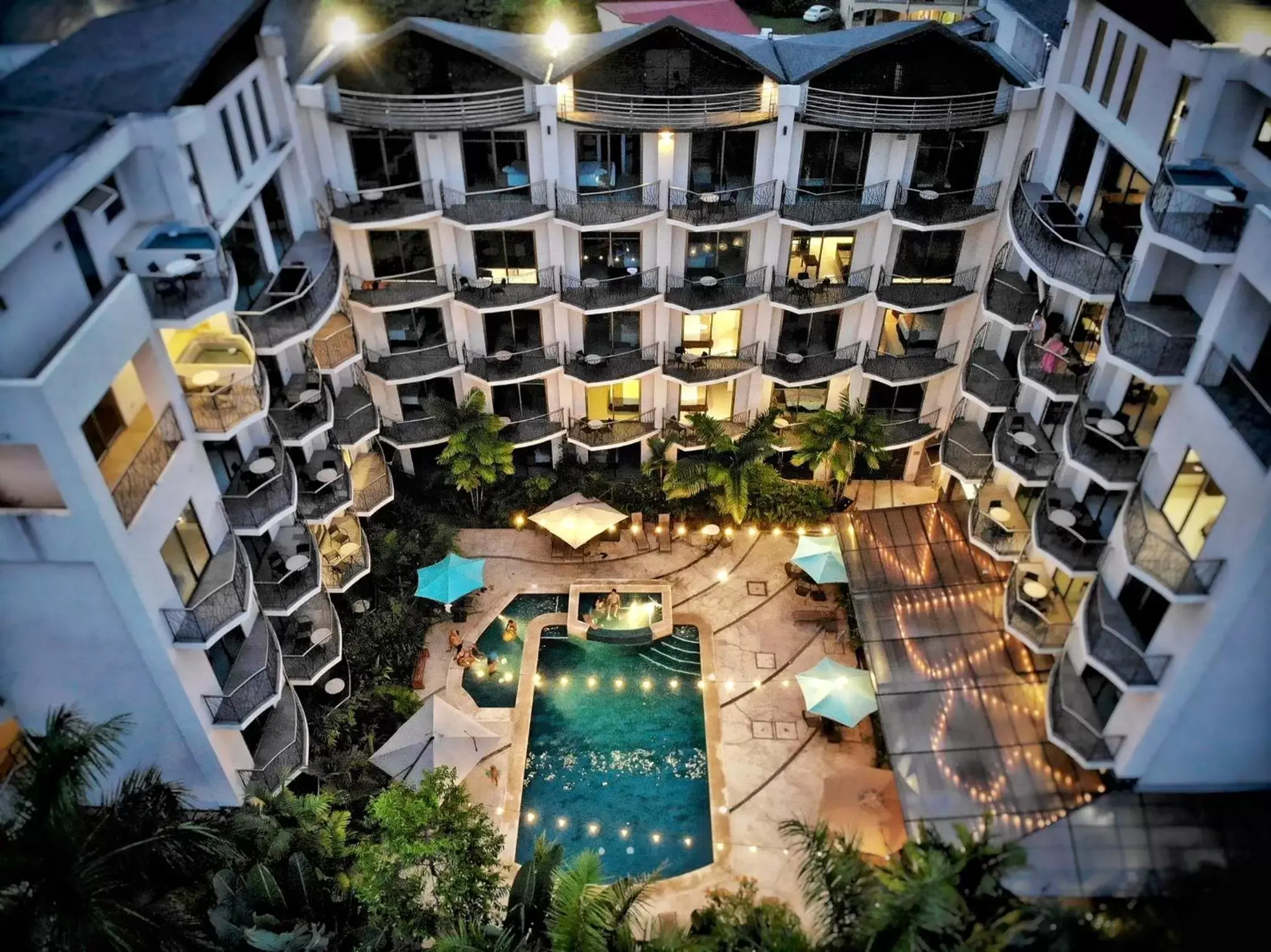 Swimming pool, Pool View in PACIFIC SUITES Boutique Hotel and Bistro