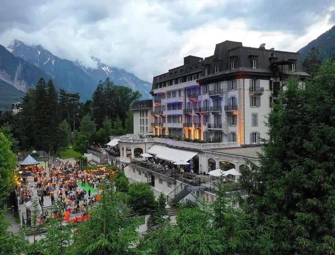 Property Building in La Folie Douce Hotels Chamonix