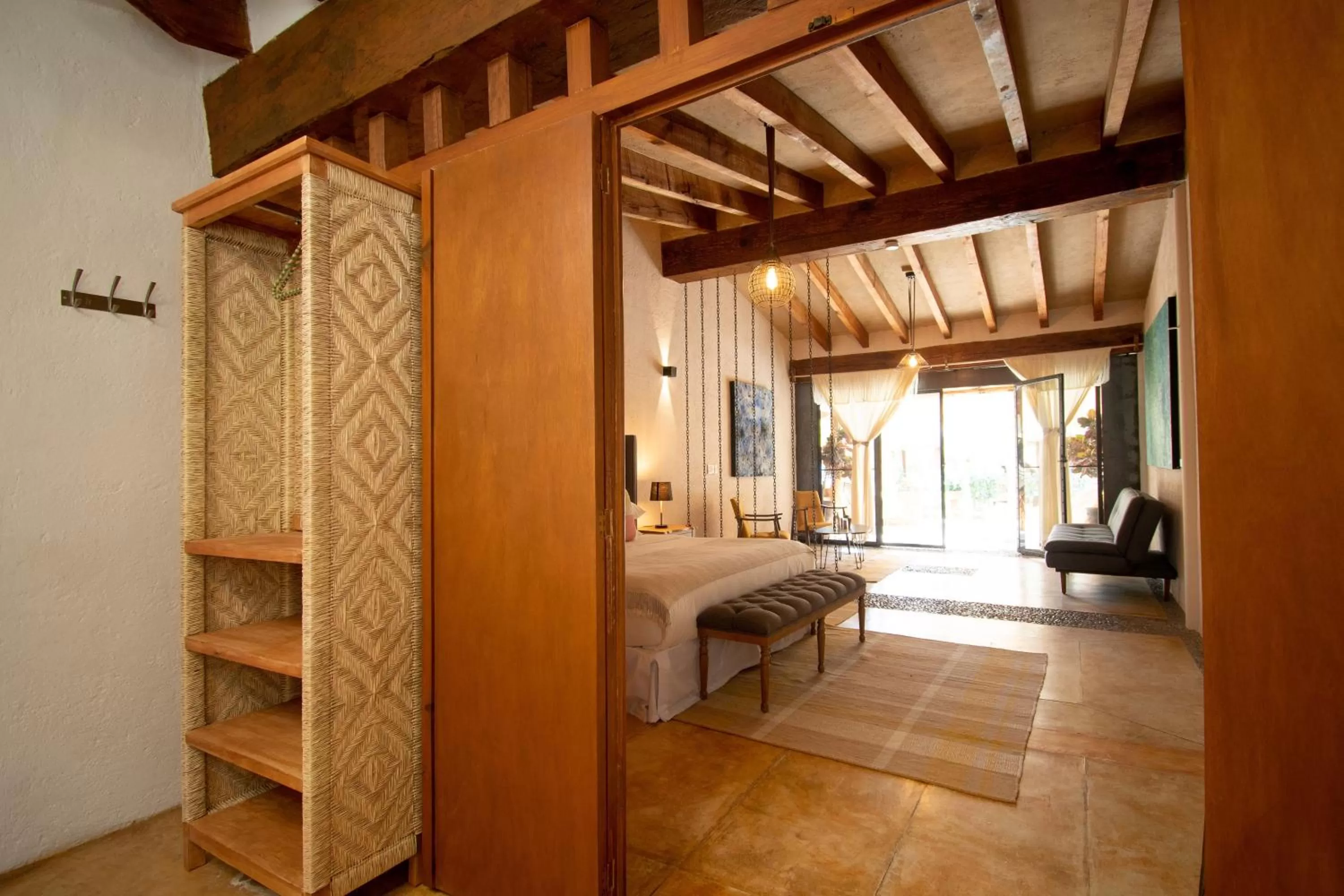 Garden view, Bed in Quinta Ascensión Hotel Boutique Only Adults