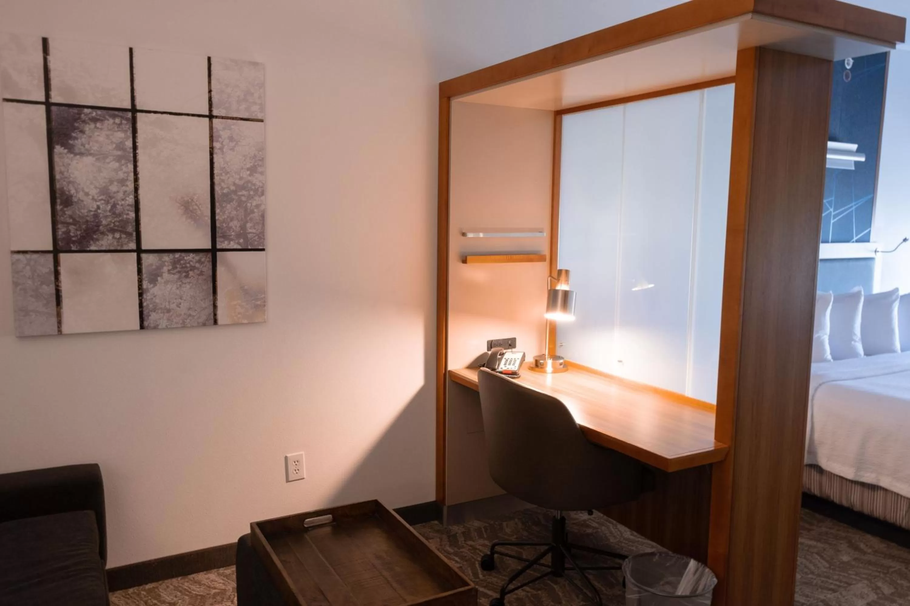 Photo of the whole room, Bed in SpringHill Suites by Marriott Dallas Lewisville