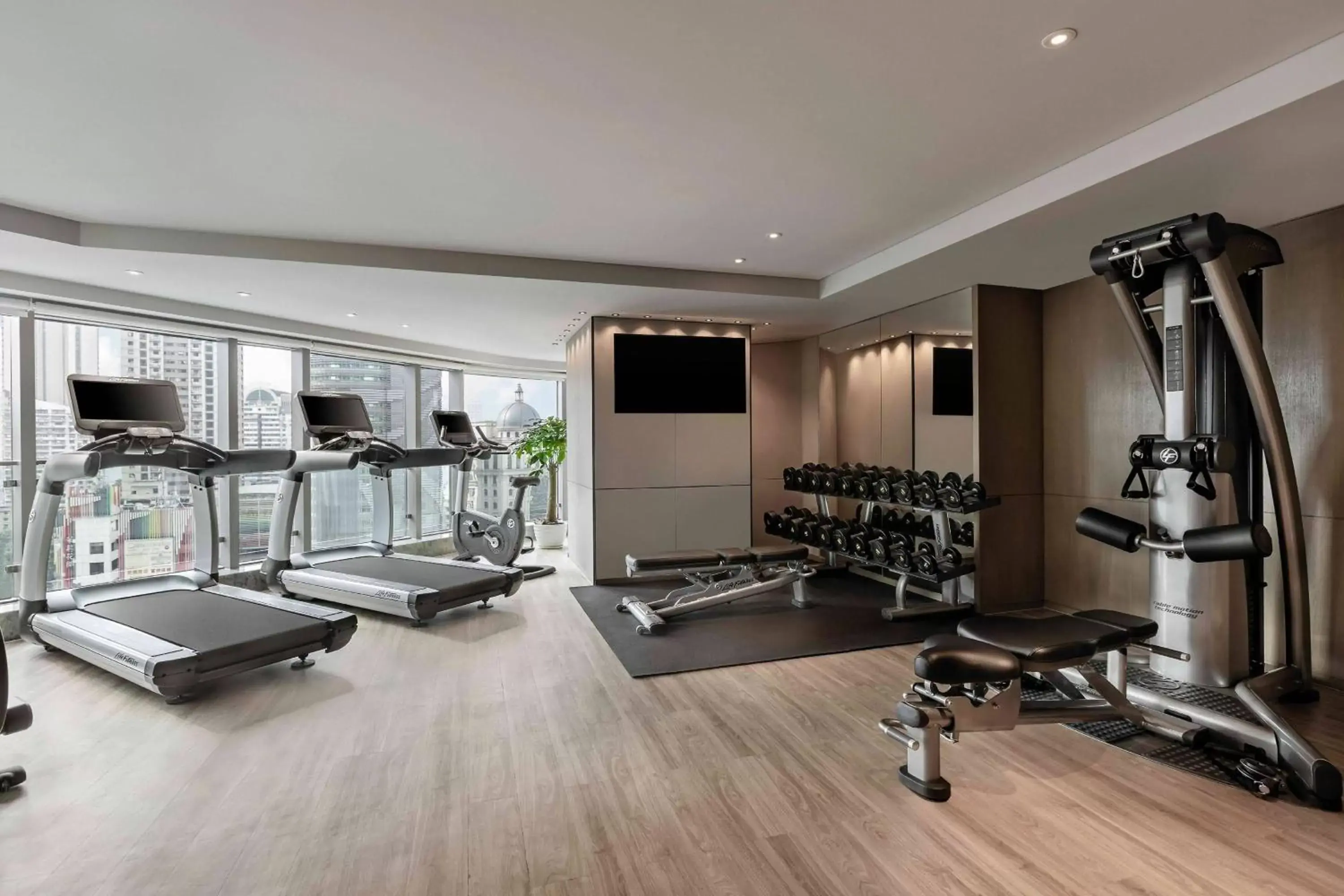 Area and facilities, Fitness Center/Facilities in Marriott Executive Apartments Chongqing