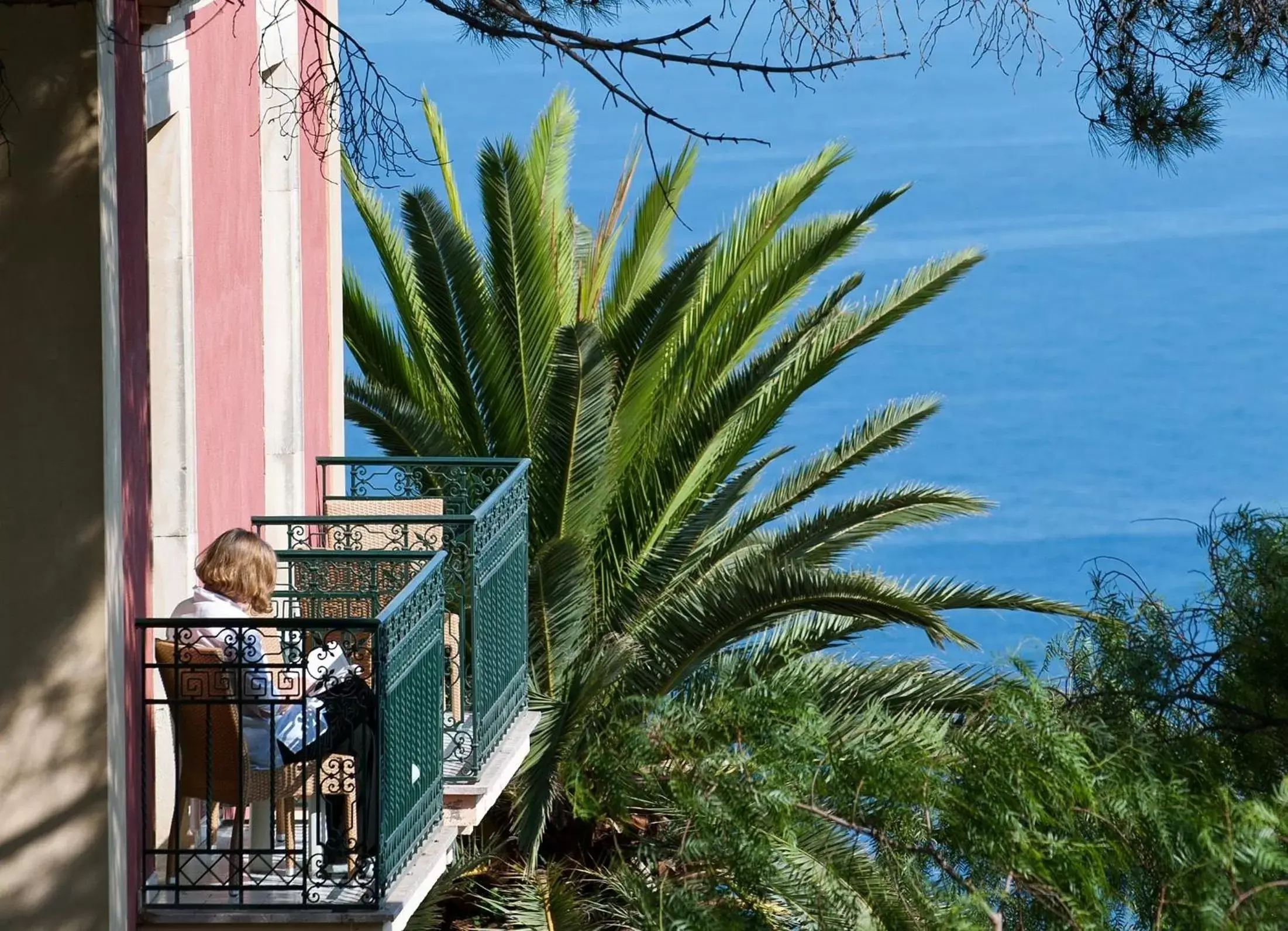 Balcony/Terrace in Hotel Villa Schuler