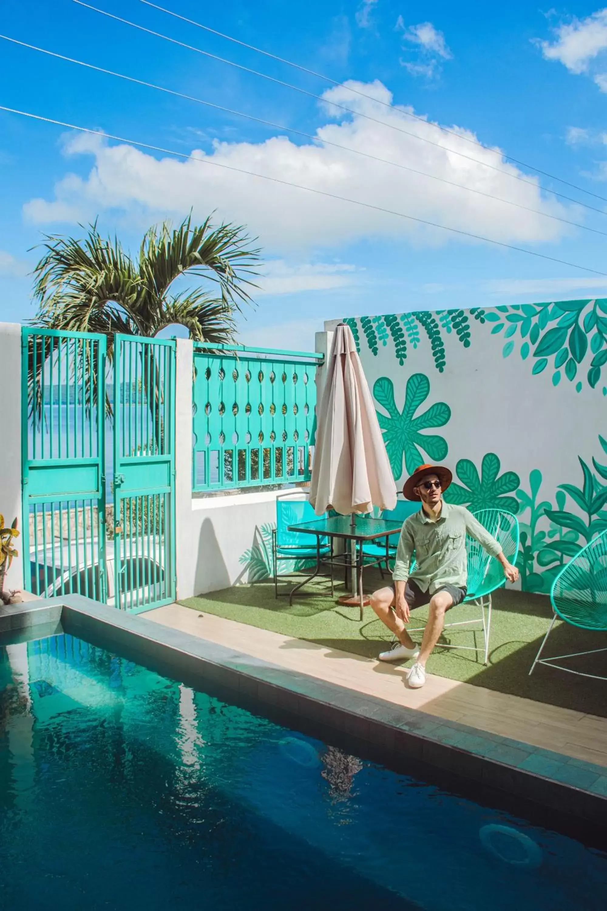 Swimming Pool in Hotel Casa Turquesa