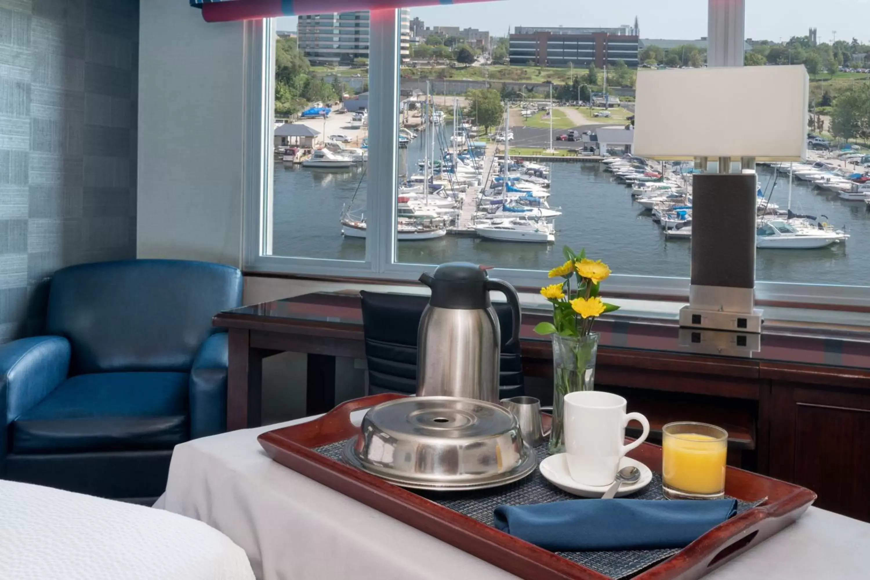 Breakfast in Sheraton Erie Bayfront Hotel