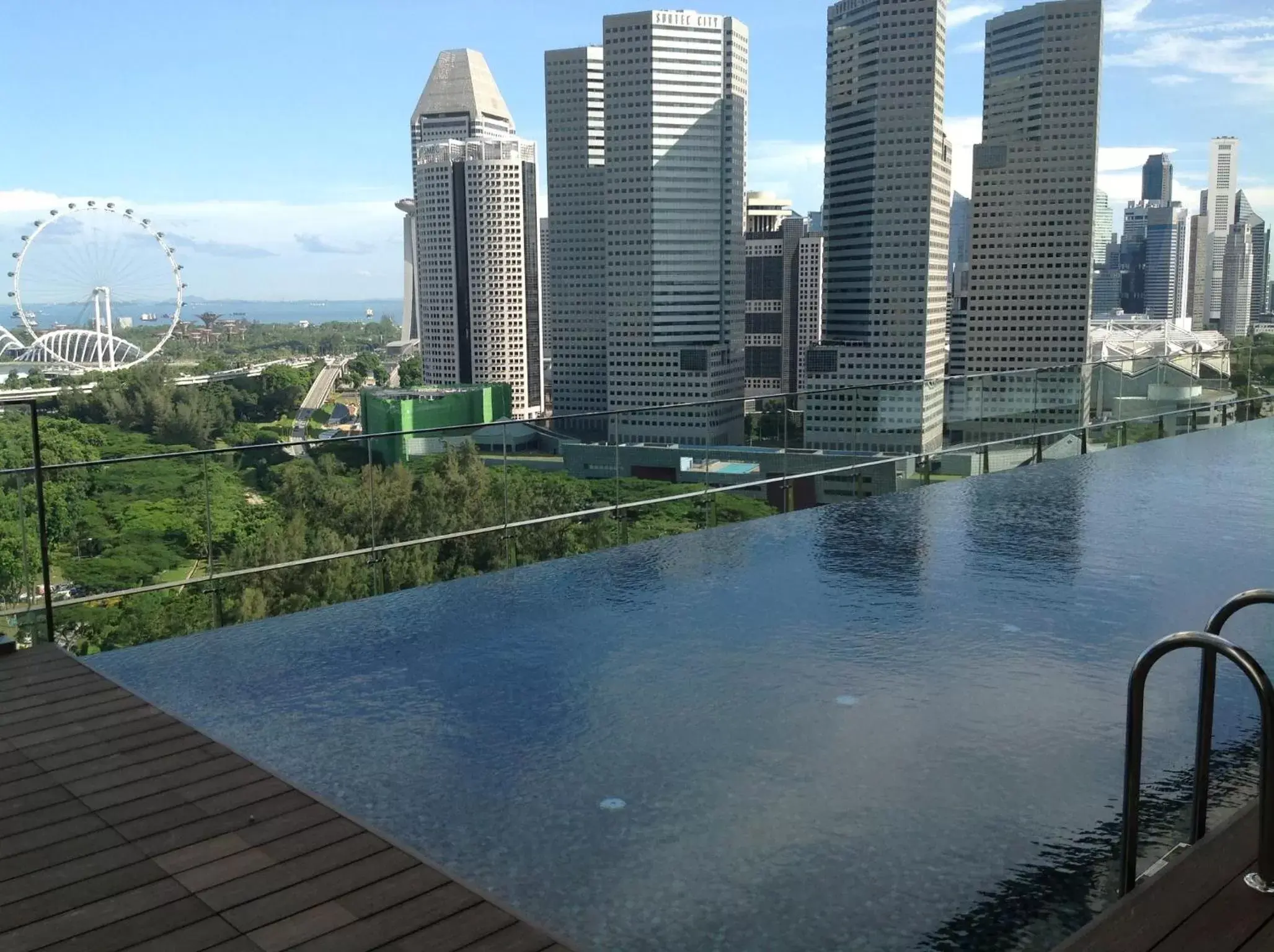 Swimming Pool in Pan Pacific Serviced Suites Beach Road, Singapore