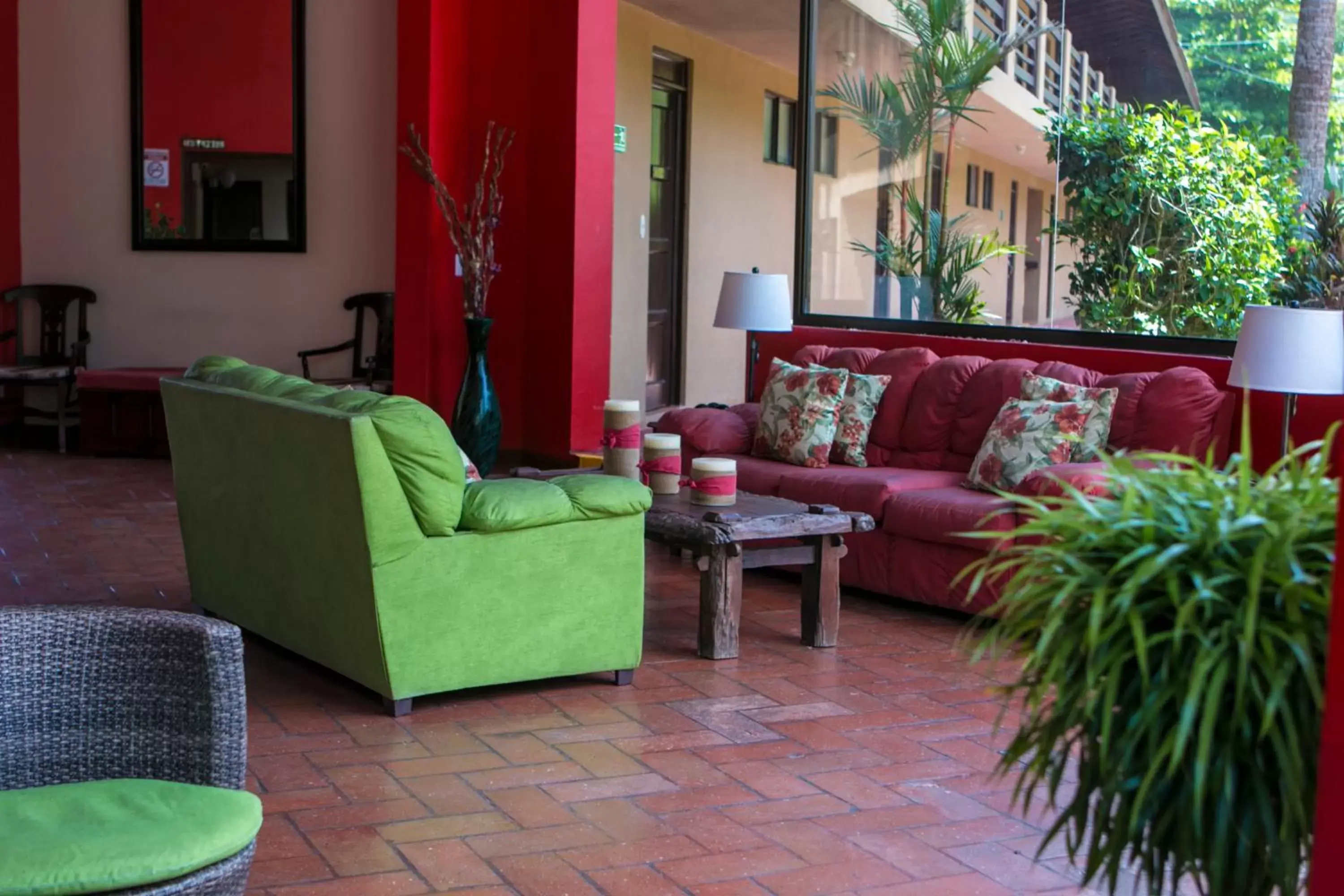 Lobby or reception, Lounge/Bar in Hotel Terraza del Pacifico