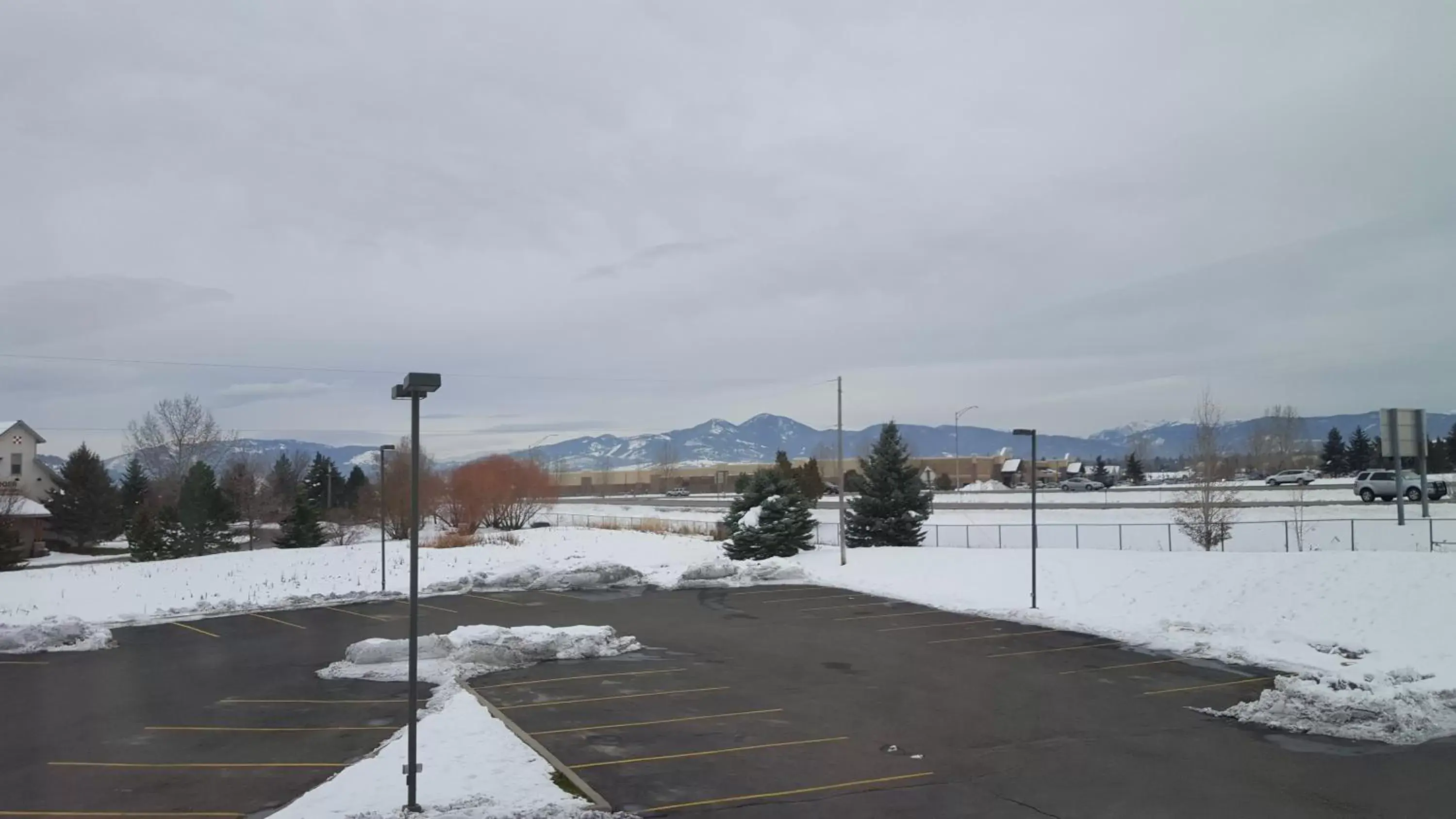 Mountain view, Winter in Microtel Inn & Suites by Wyndham Bozeman