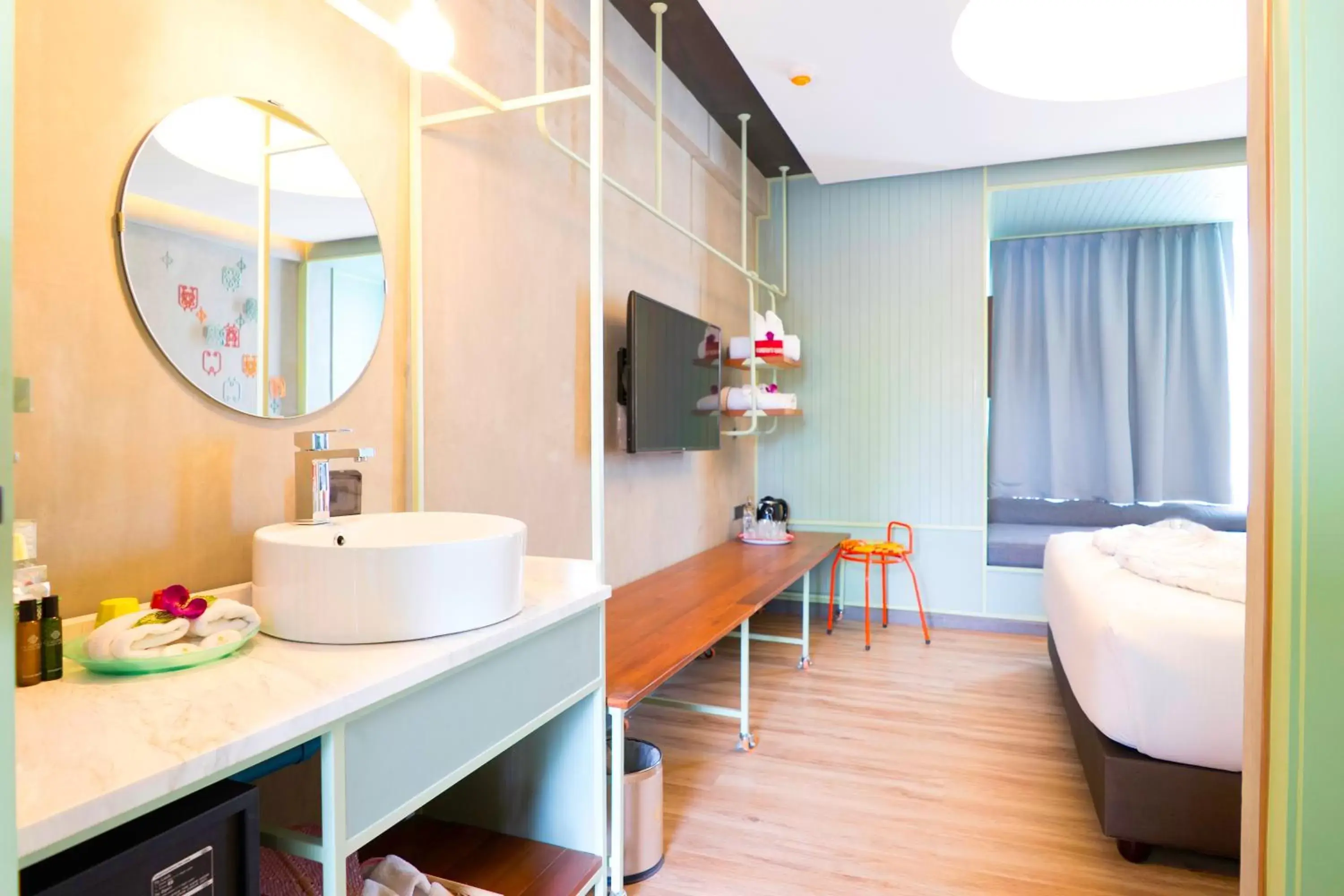 Bathroom in Samsen Street Hotel - SHA Extra Plus