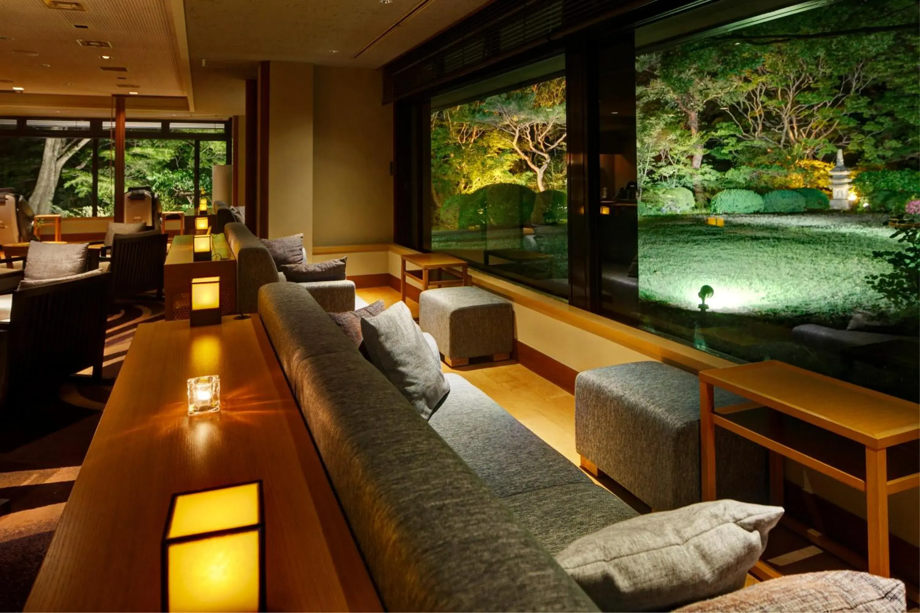 Lounge or bar in Nasu Onsen Sanraku