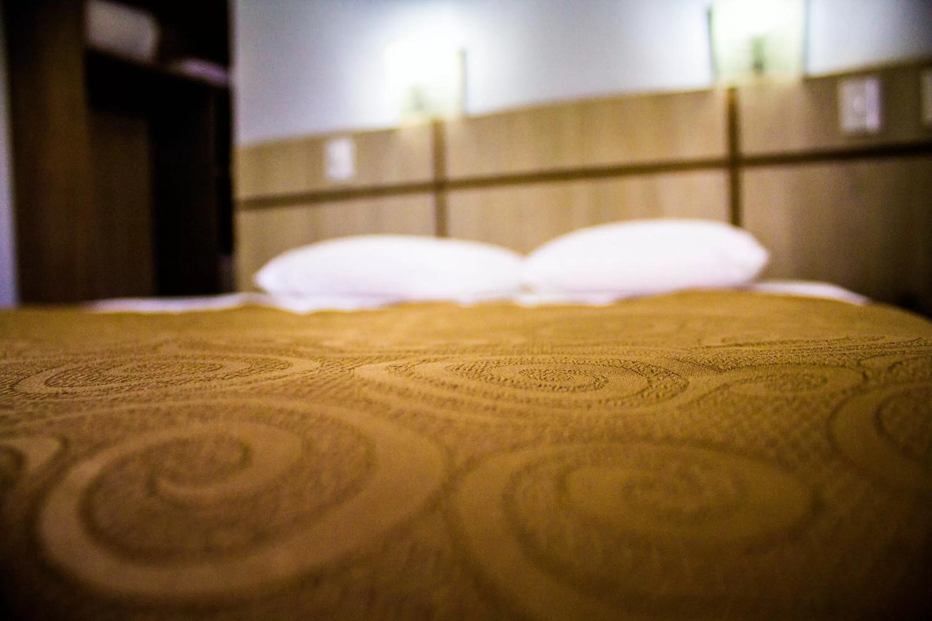 Bed in Hotel Baviera Iguassu