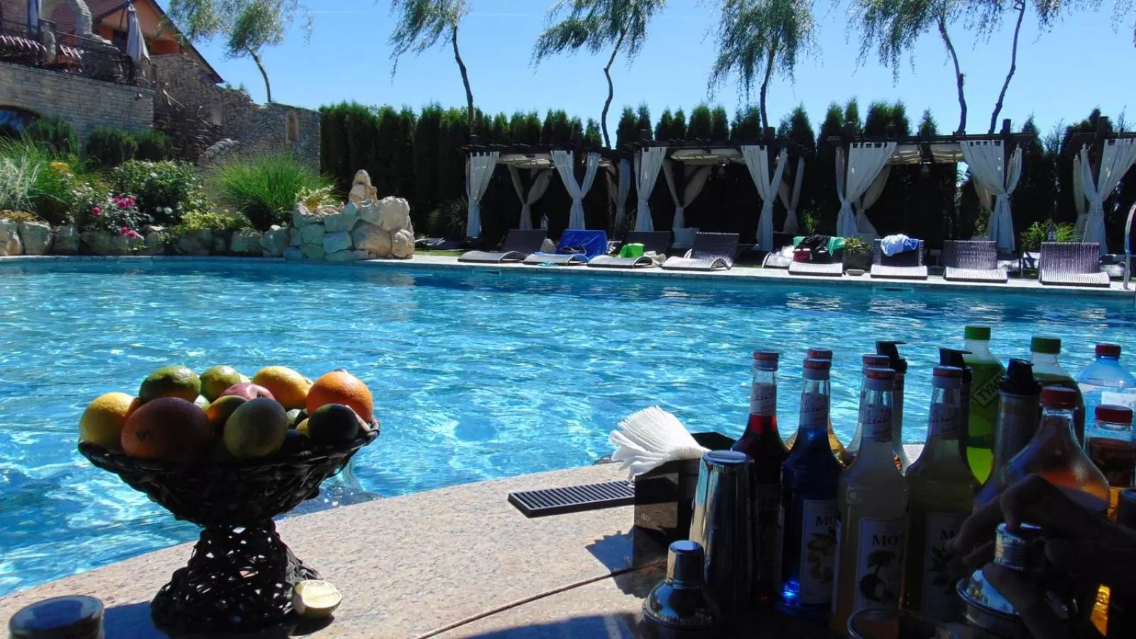 Swimming pool in Castel Transilvania