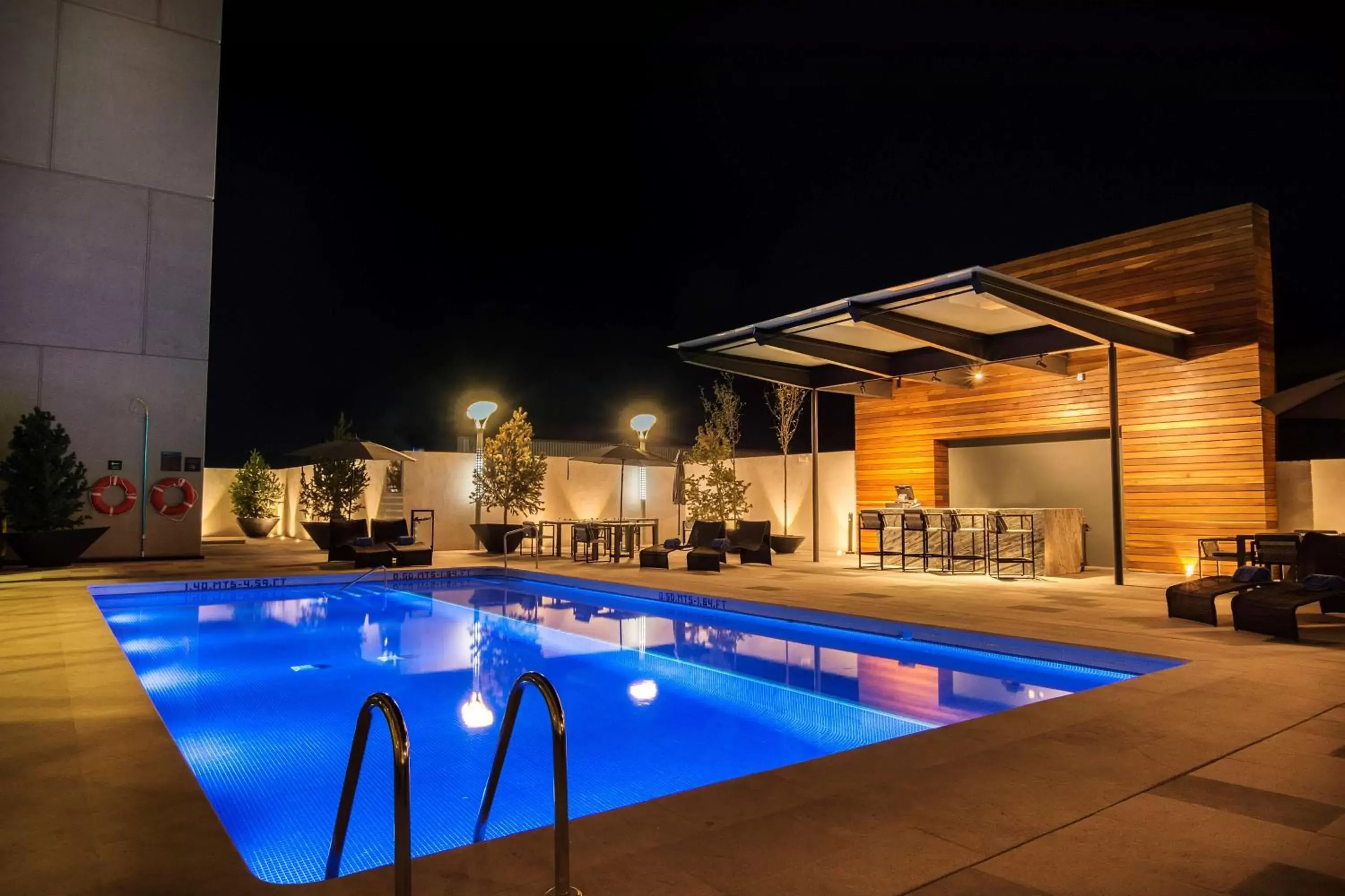 Pool view, Swimming Pool in Hilton Garden Inn Aguascalientes