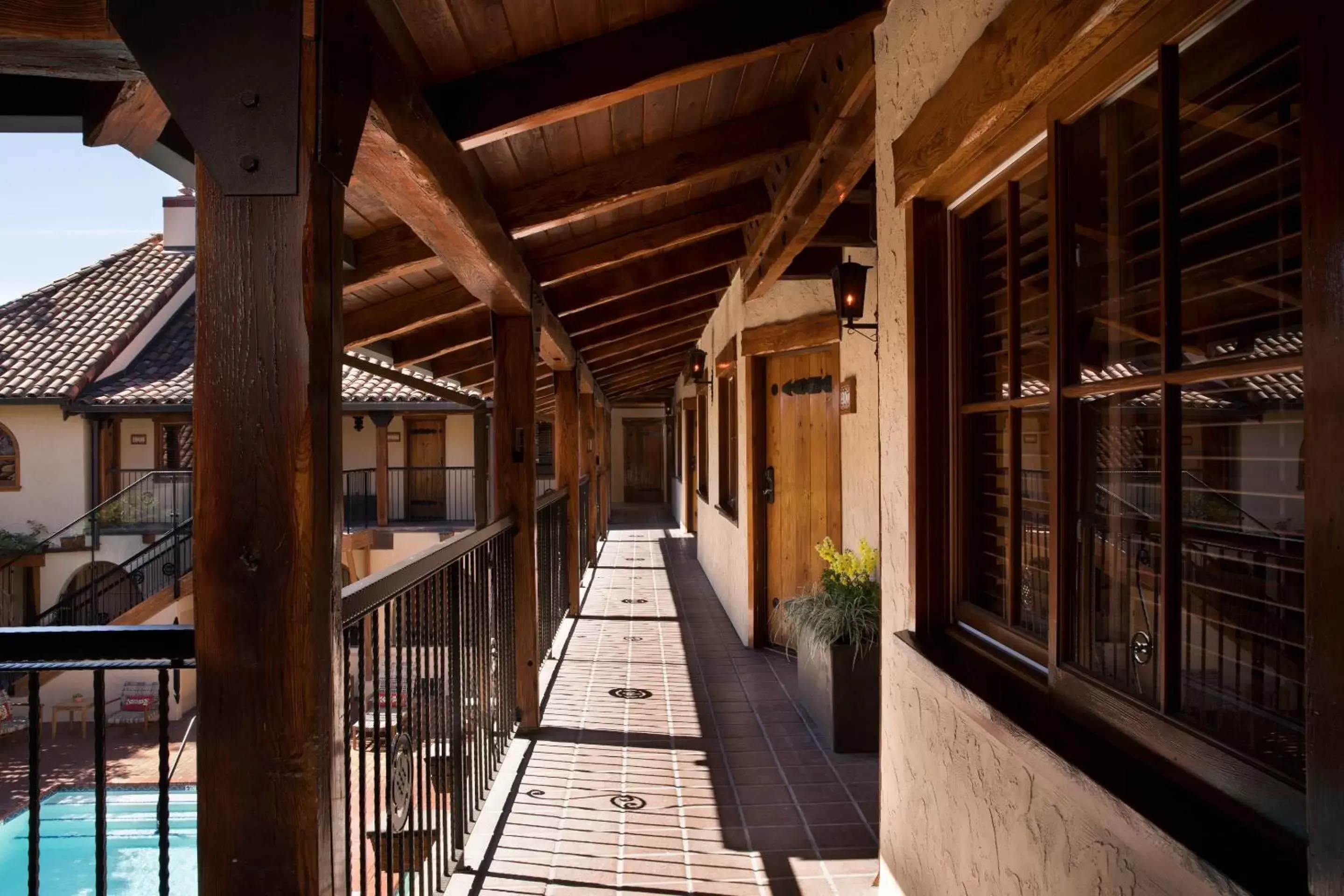 Balcony/Terrace in Rancho Caymus Inn